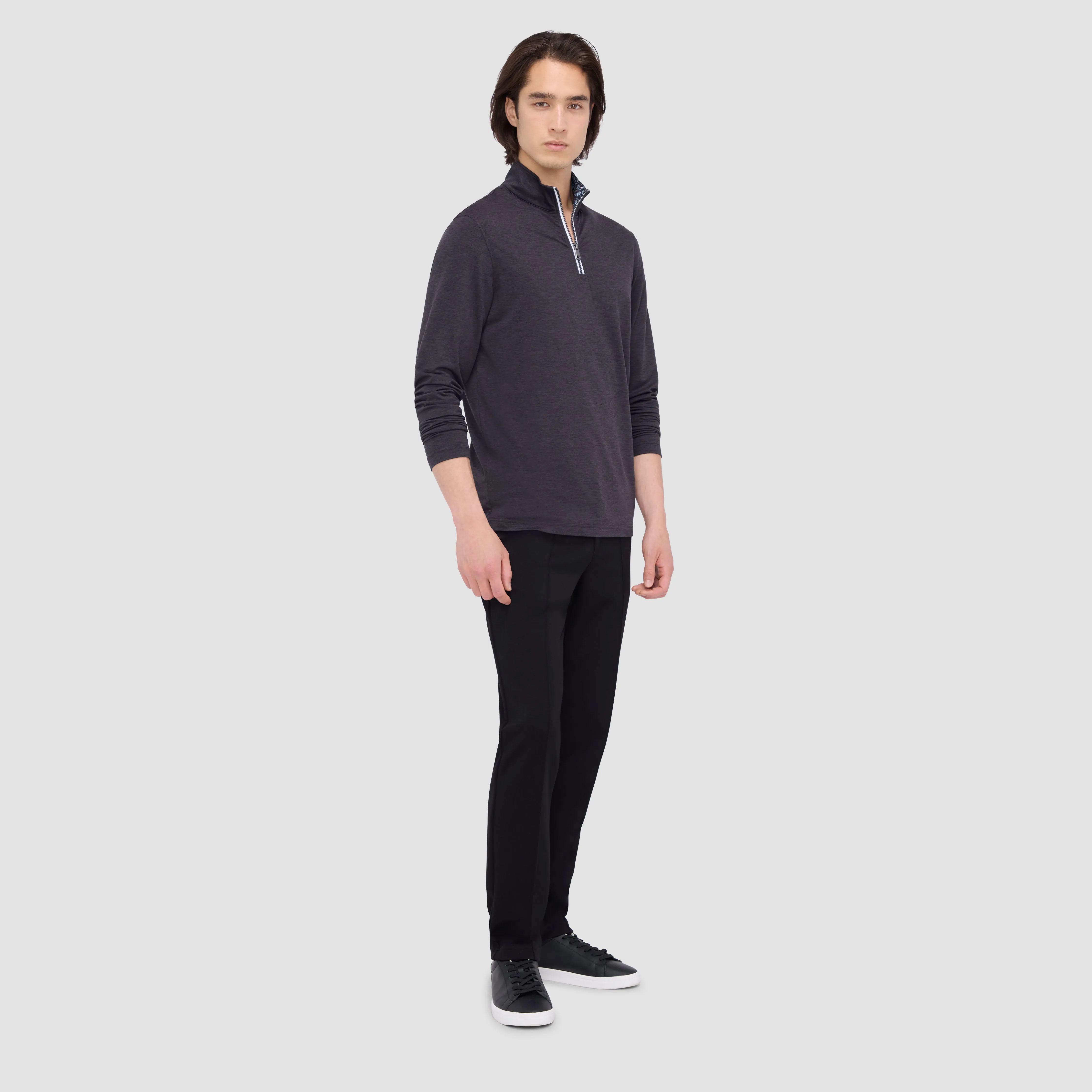 UV50 Performance Quarter-Zip Pullover sold by Bugatchi product image thumbnail 5