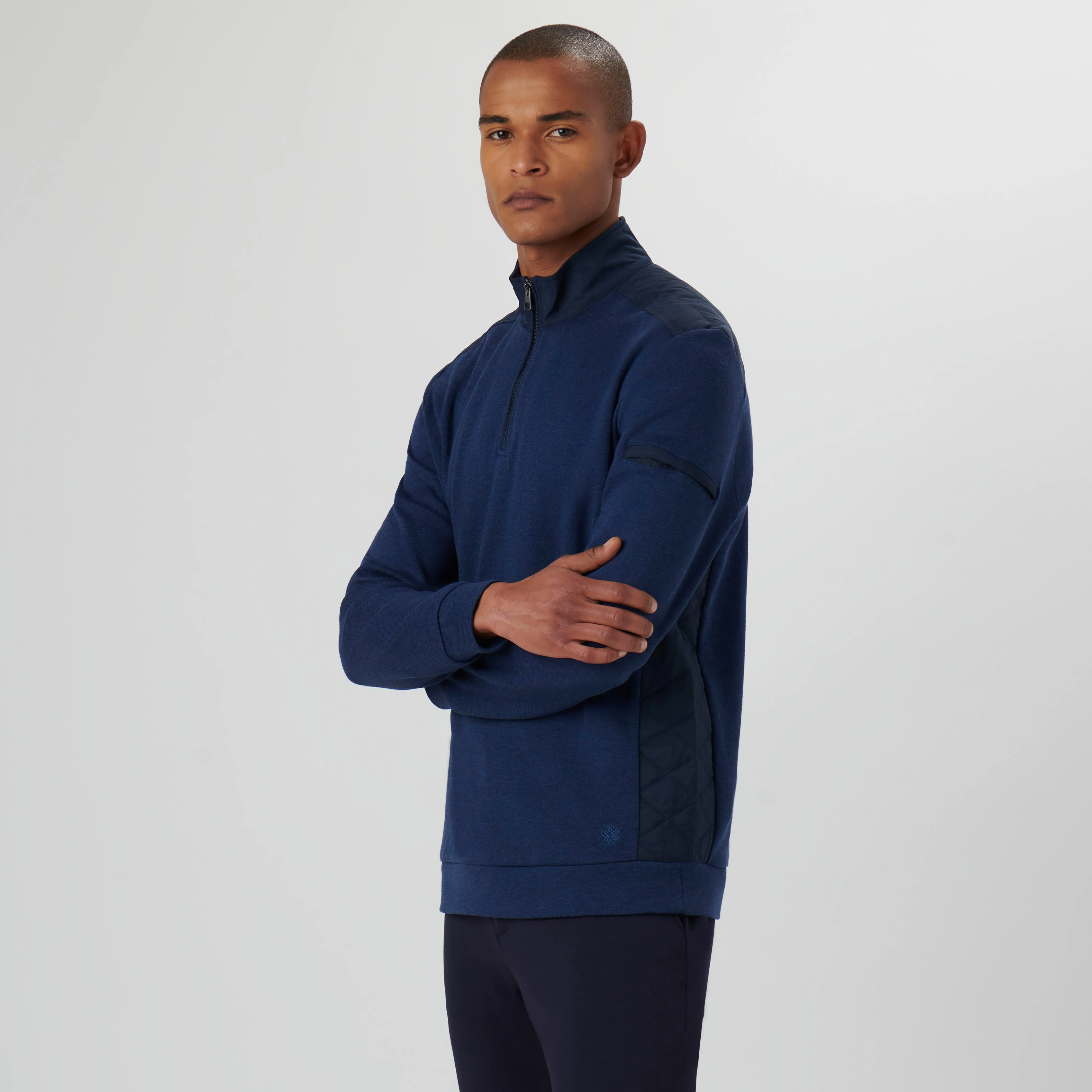 Quarter Zip Pullover sold by Bugatchi product image thumbnail 3