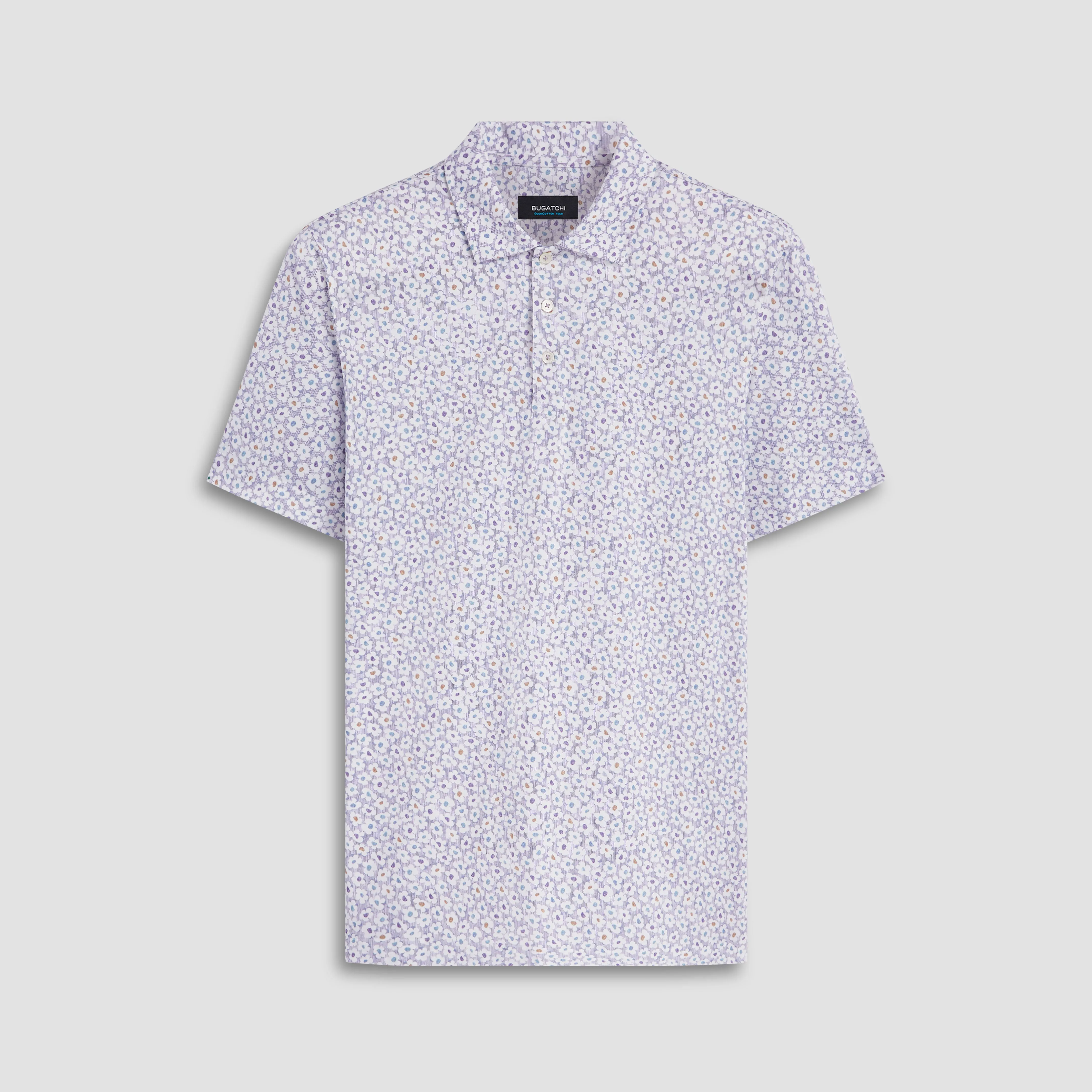 Victor Floral Print OoohCotton Polo sold by Bugatchi