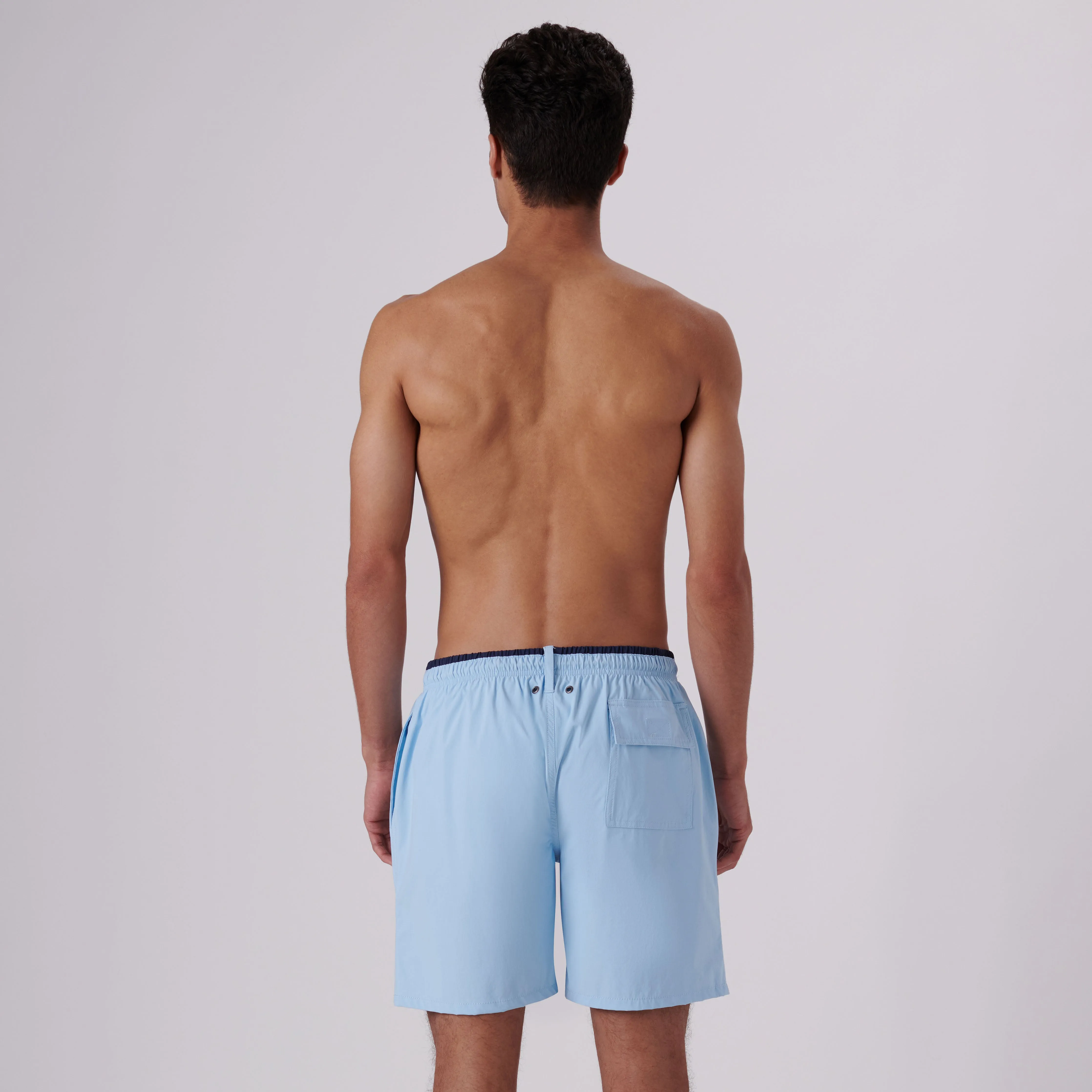 Quinn Solid Swim Trunks sold by Bugatchi product image thumbnail 5