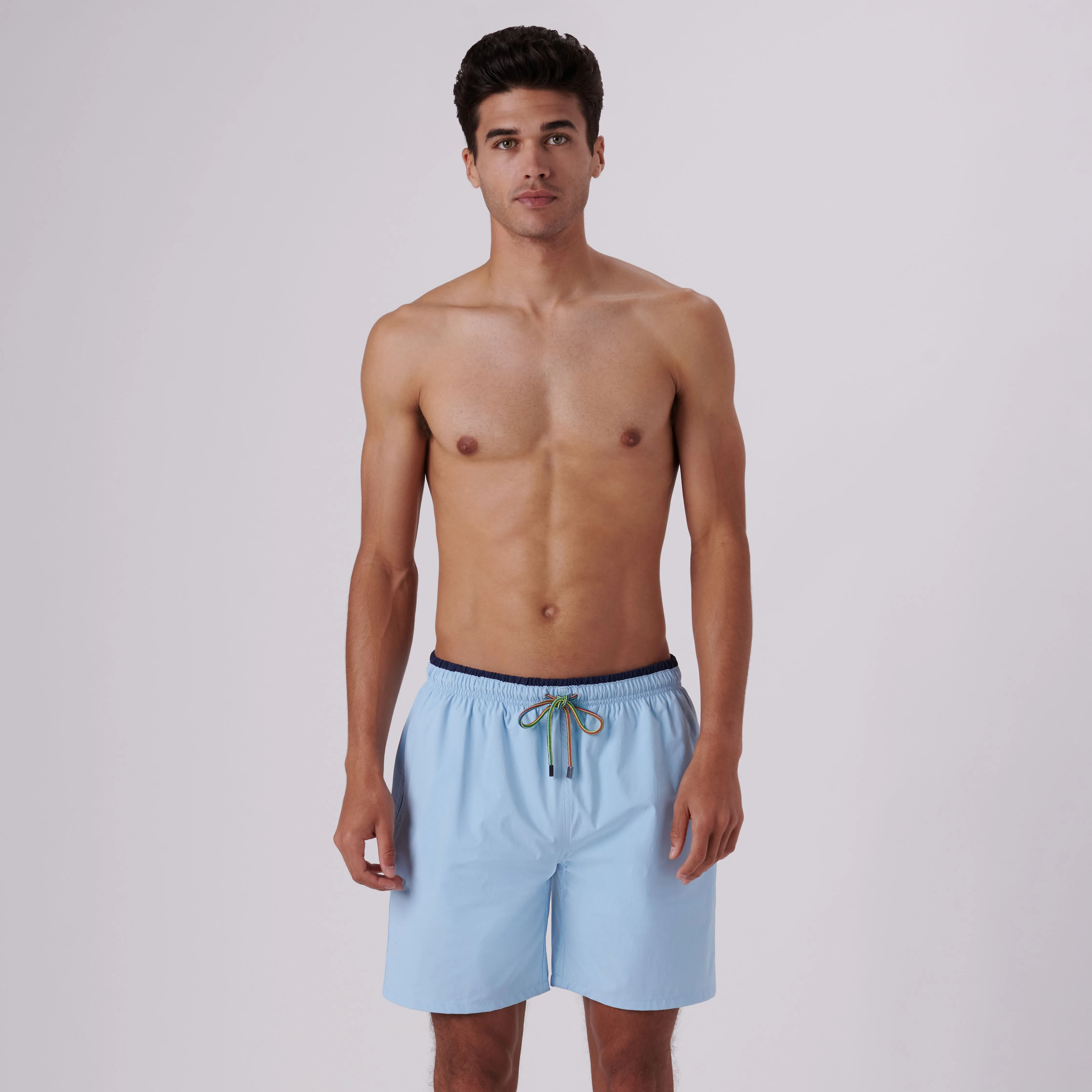 Quinn Solid Swim Trunks sold by Bugatchi product image thumbnail 3