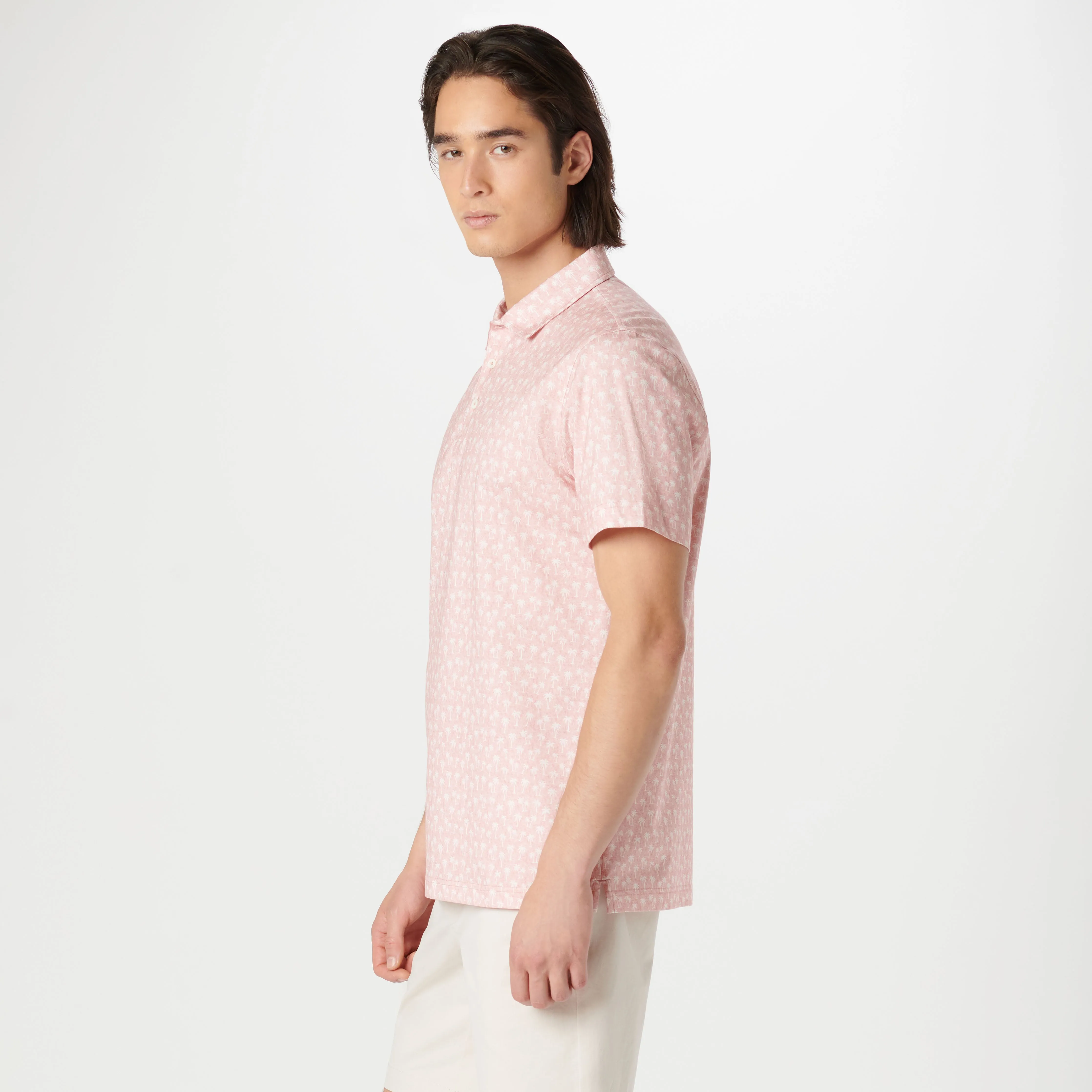Victor Palm Tree OoohCotton Polo sold by Bugatchi product image thumbnail 3