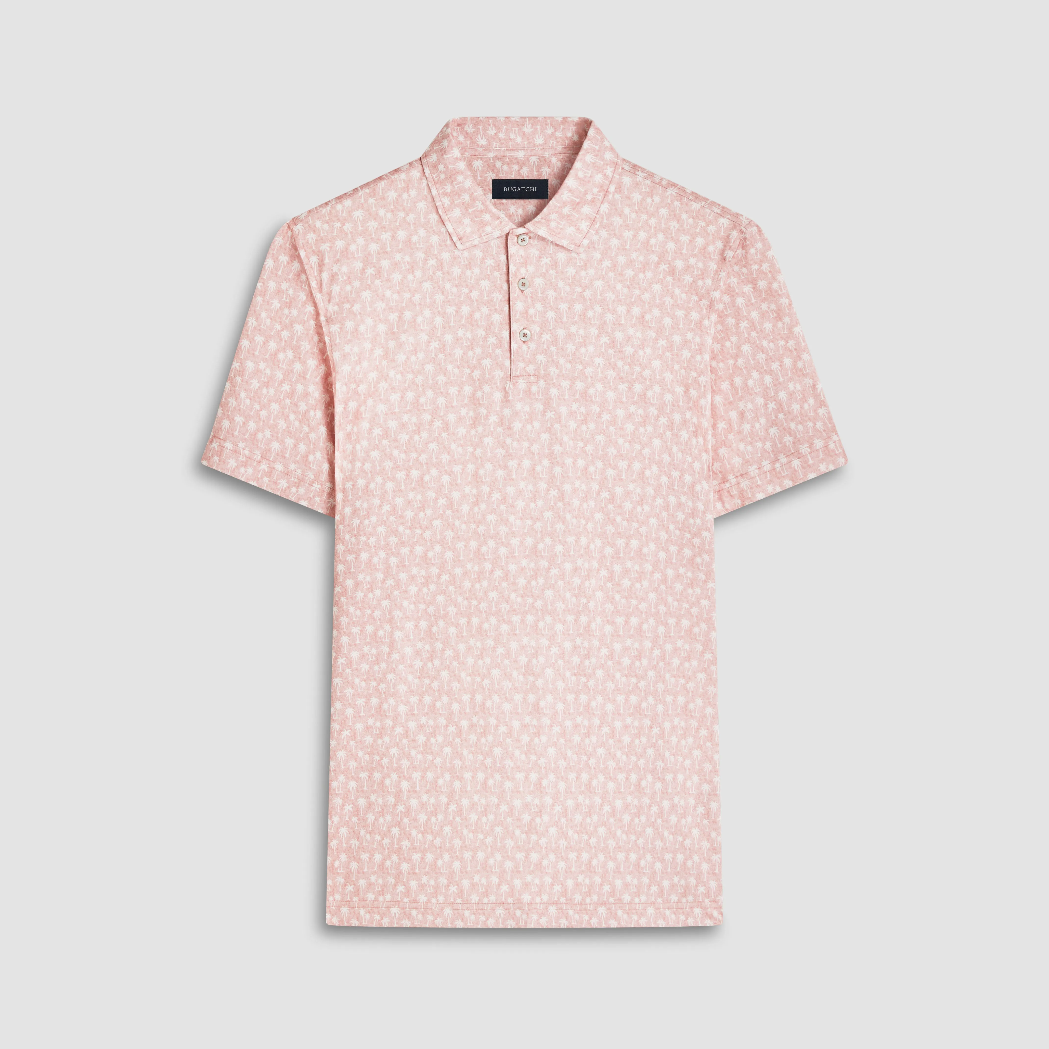 Victor Palm Tree OoohCotton Polo sold by Bugatchi