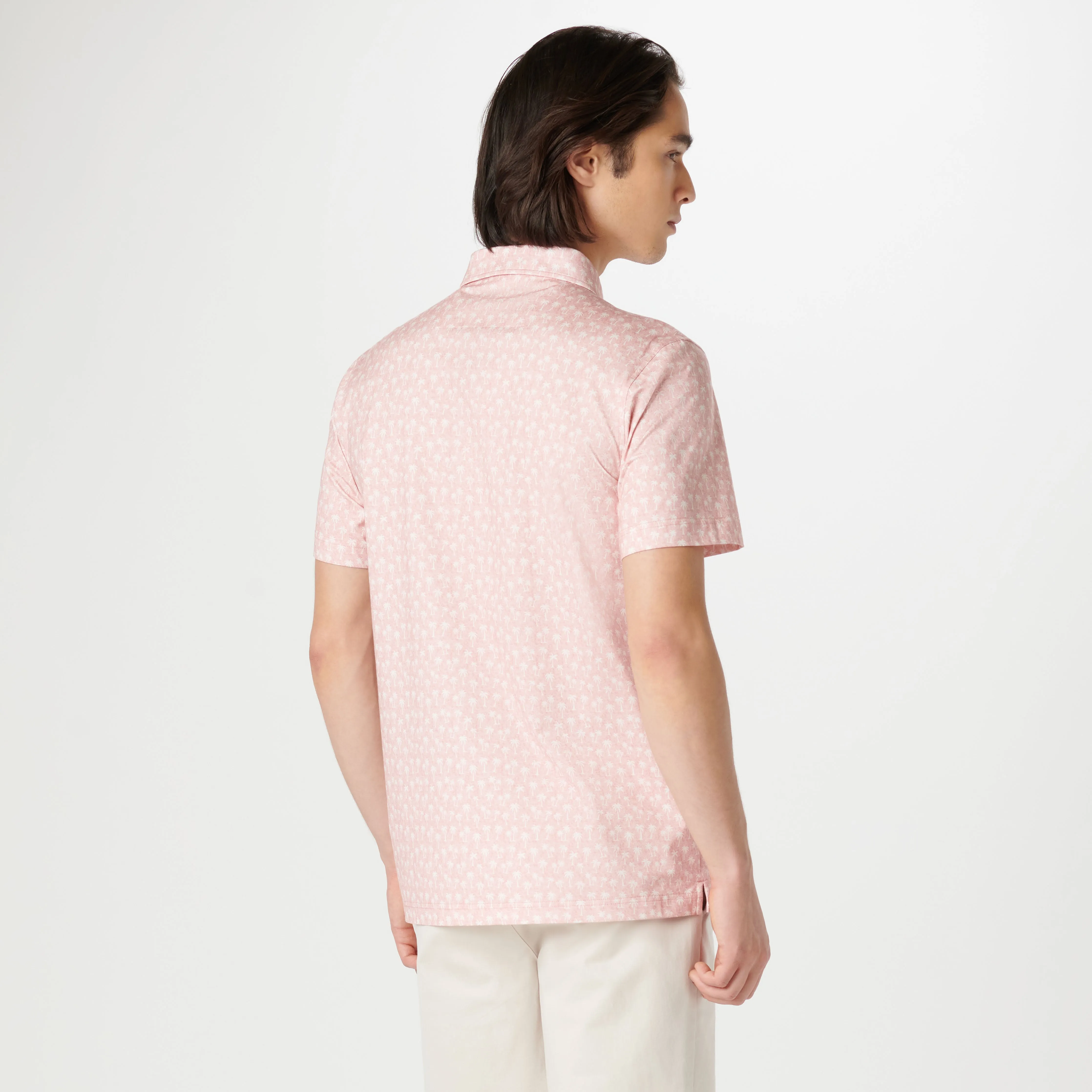 Victor Palm Tree OoohCotton Polo sold by Bugatchi product image thumbnail 4