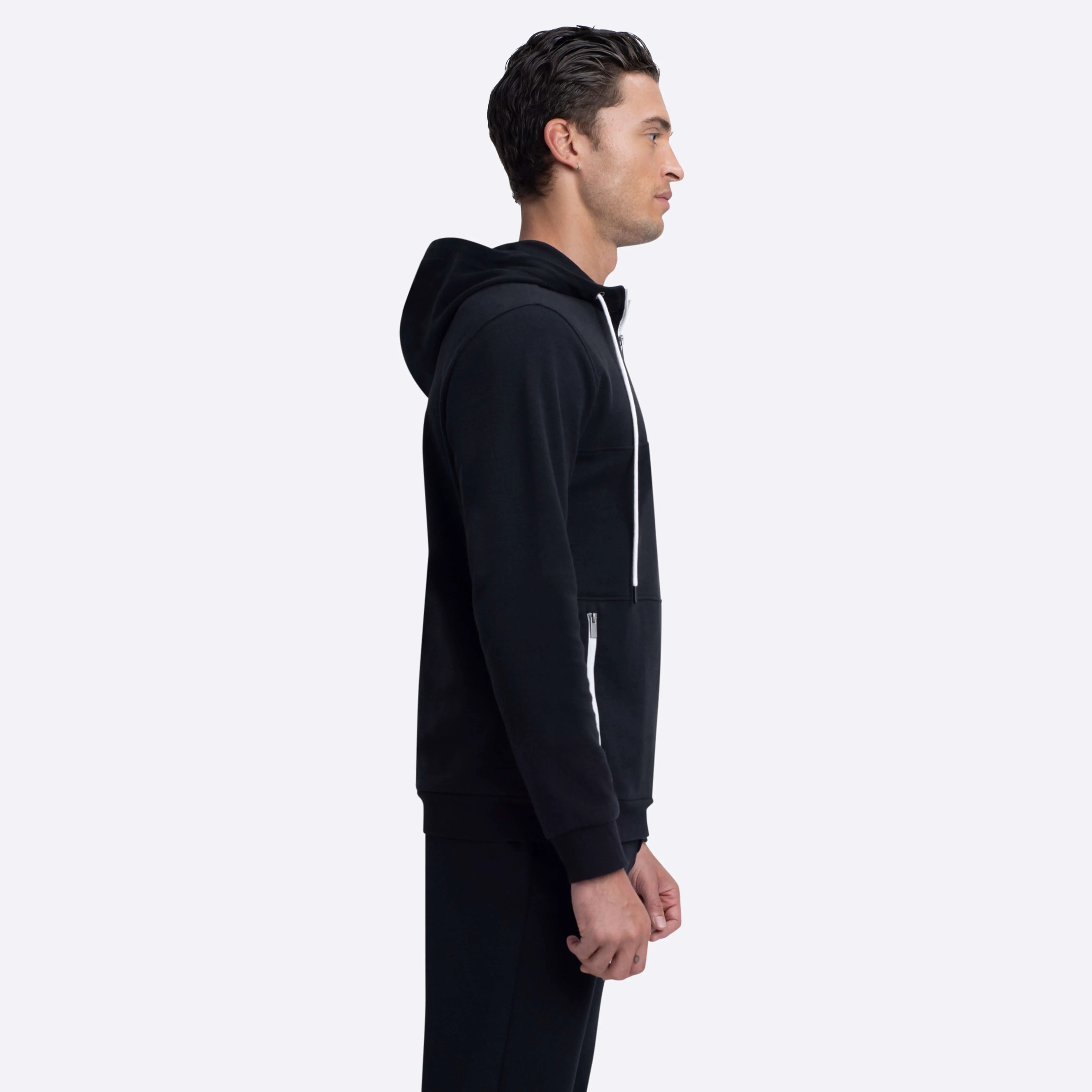 Quarter Zip Hoodie sold by Bugatchi product image thumbnail 3
