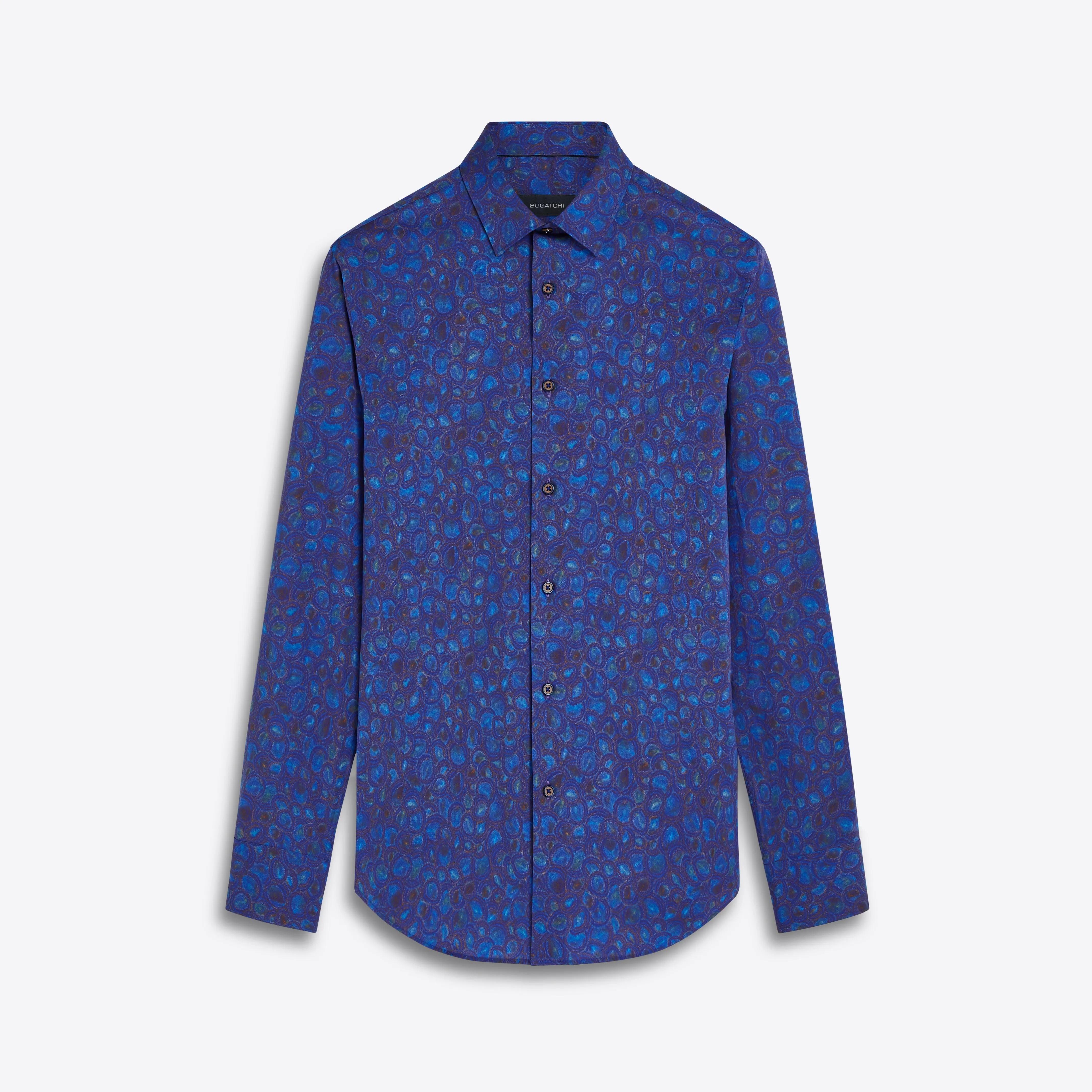 JULIAN Abstract Print Shirt sold by Bugatchi