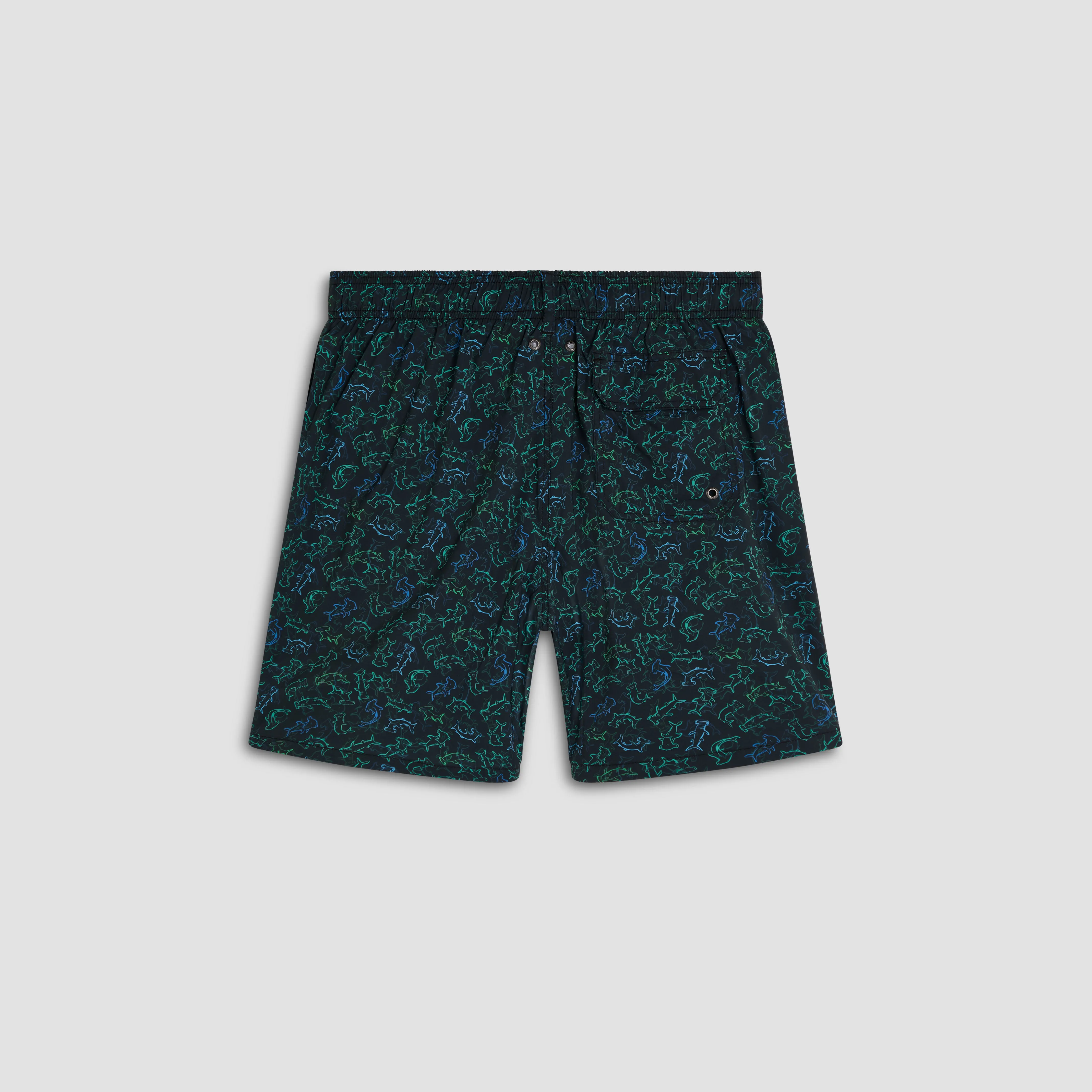 Cosmo Abstract Swim Trunks sold by Bugatchi product image thumbnail 2