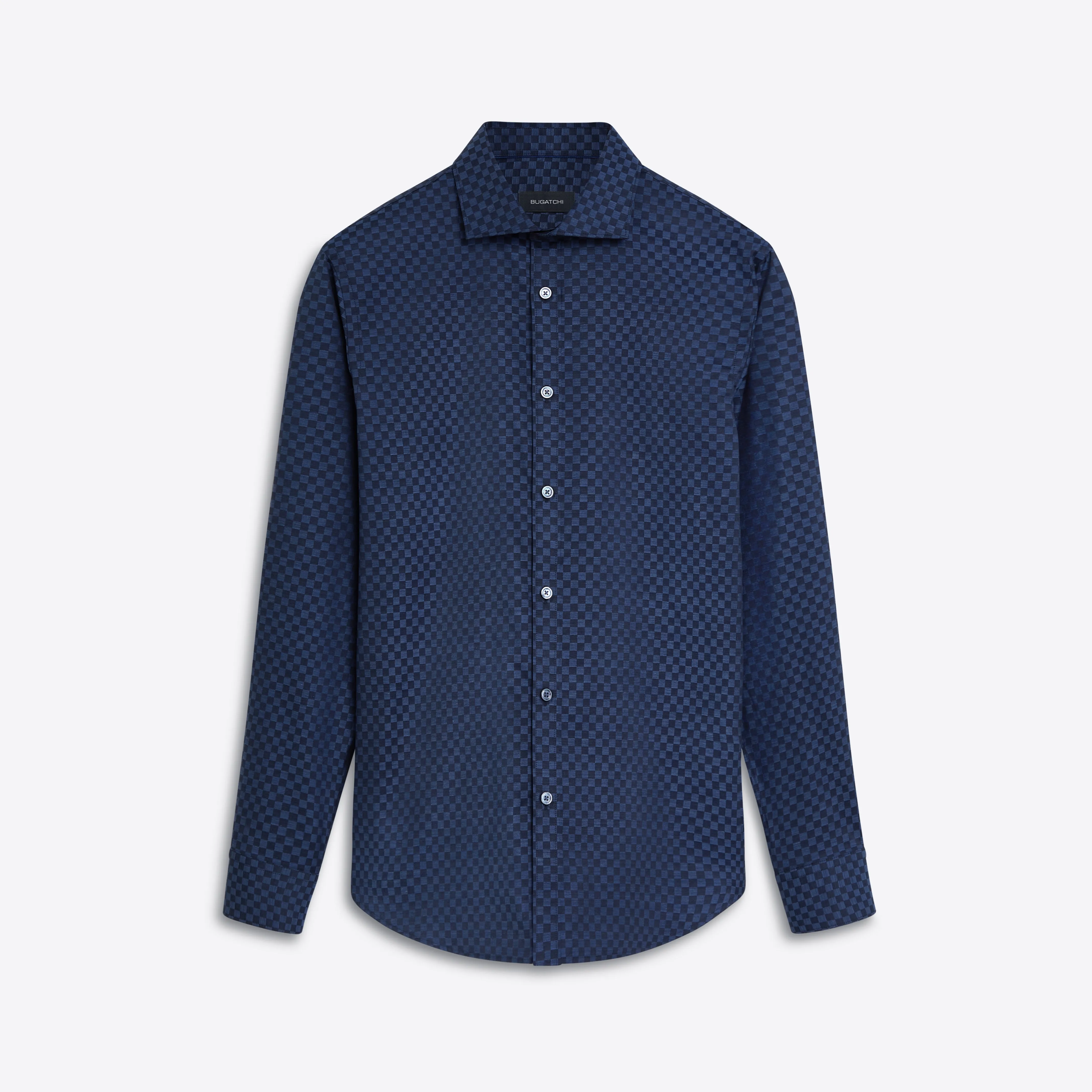 AXEL Checkerboard Check Shirt sold by Bugatchi