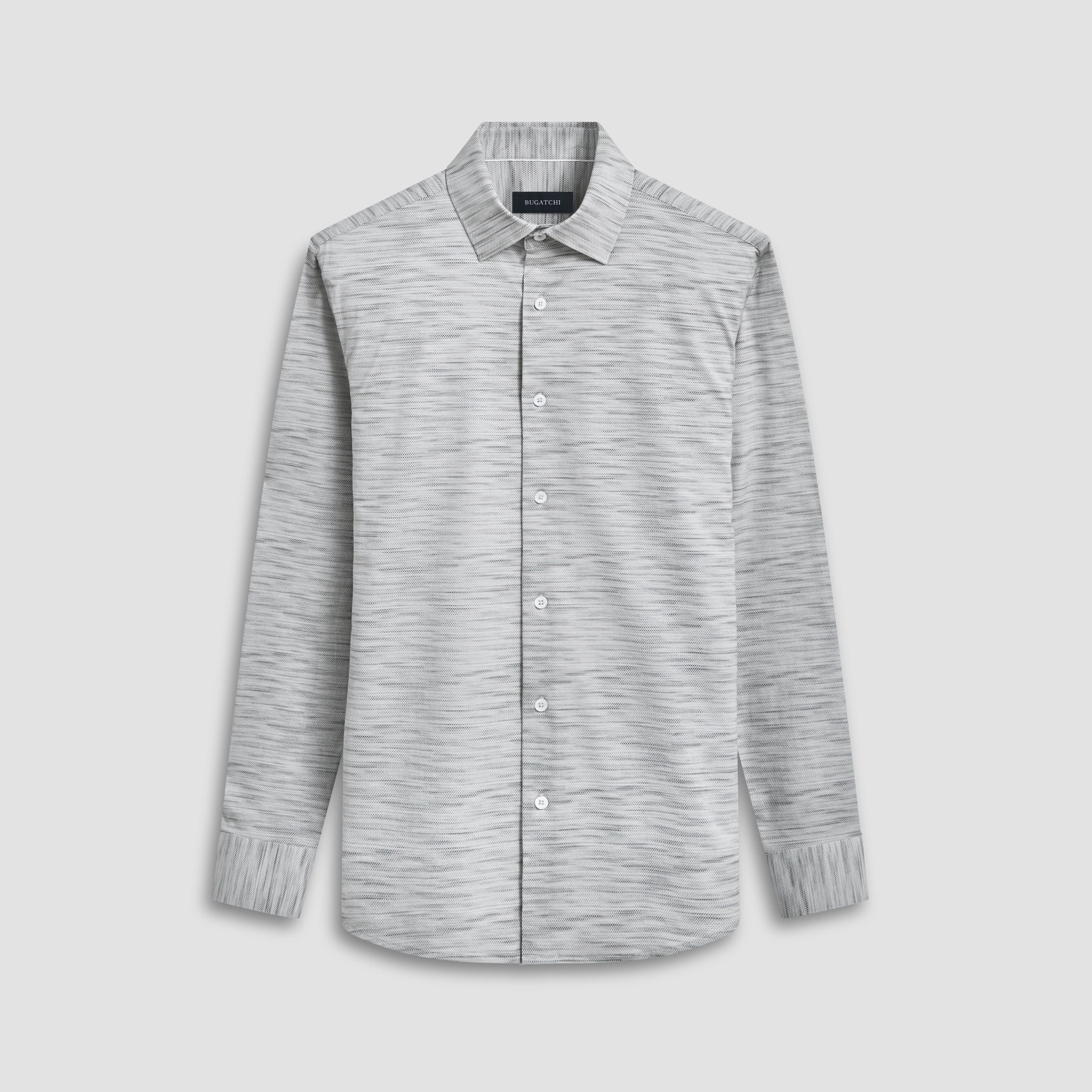 James Stitch Print OoohCotton Shirt sold by Bugatchi