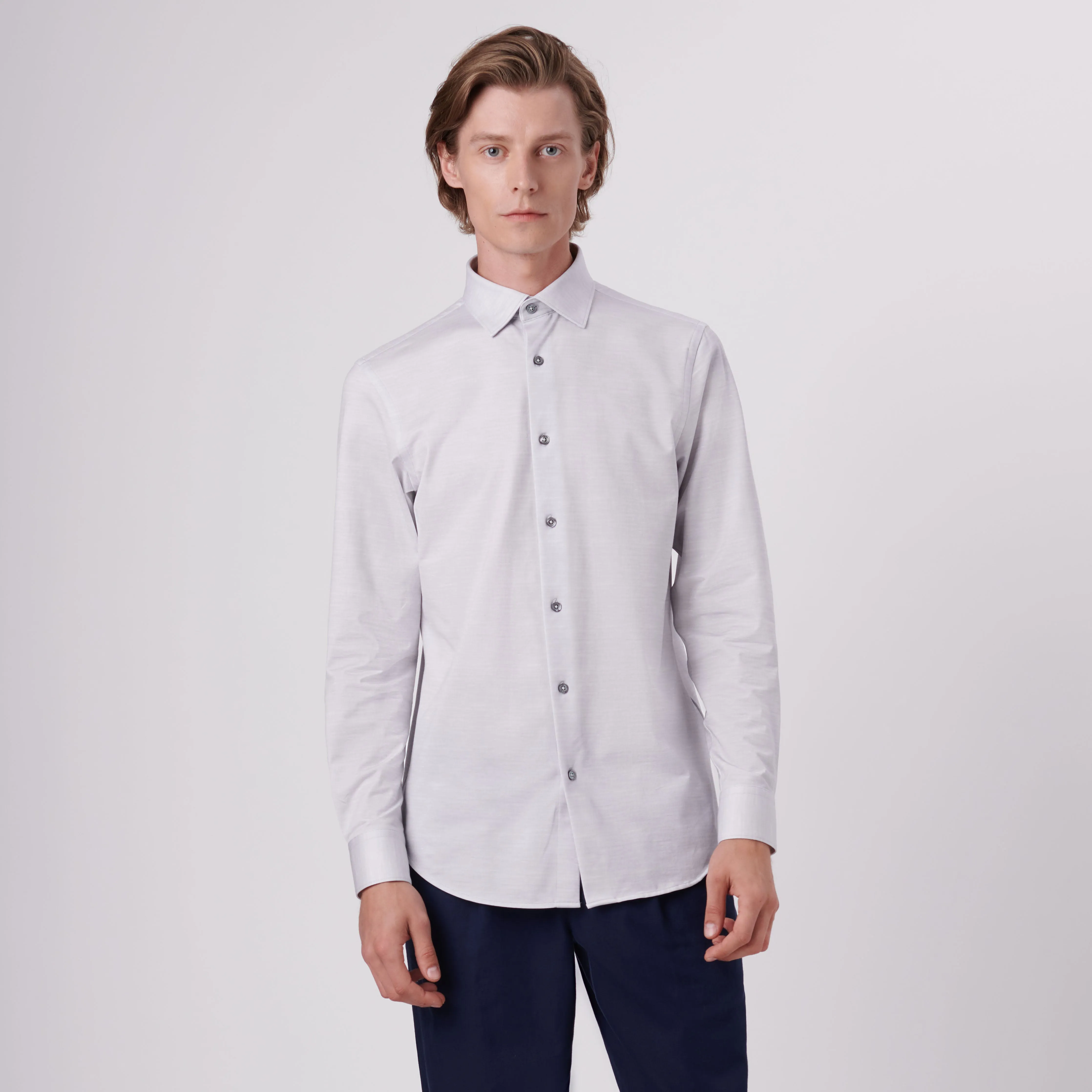 James Heather Print OoohCotton Shirt sold by Bugatchi product image thumbnail 2