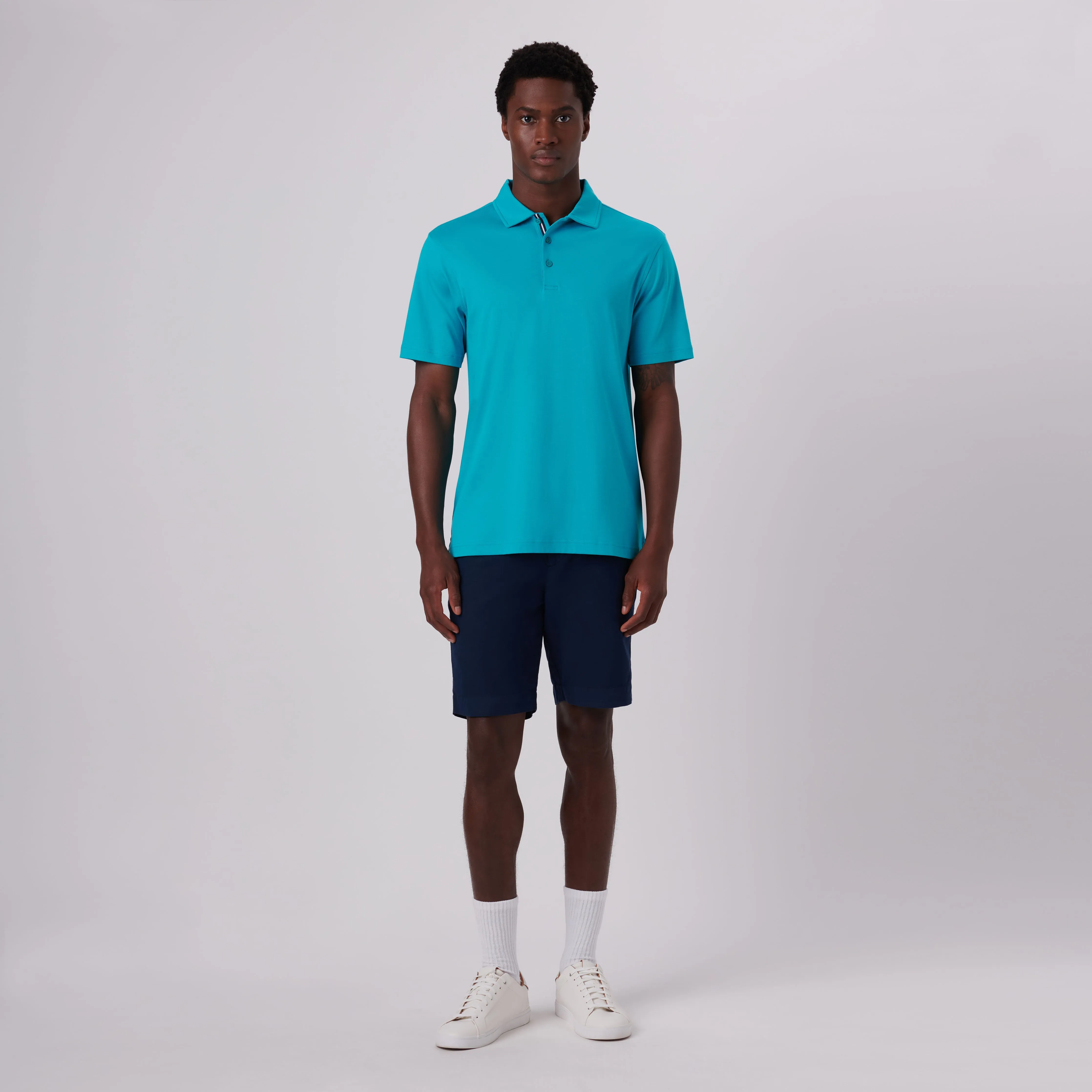 Solid Polo Shirt sold by Bugatchi product image thumbnail 5