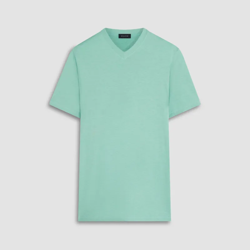 Ronan Performance V-Neck With SPF50+ sold by Bugatchi