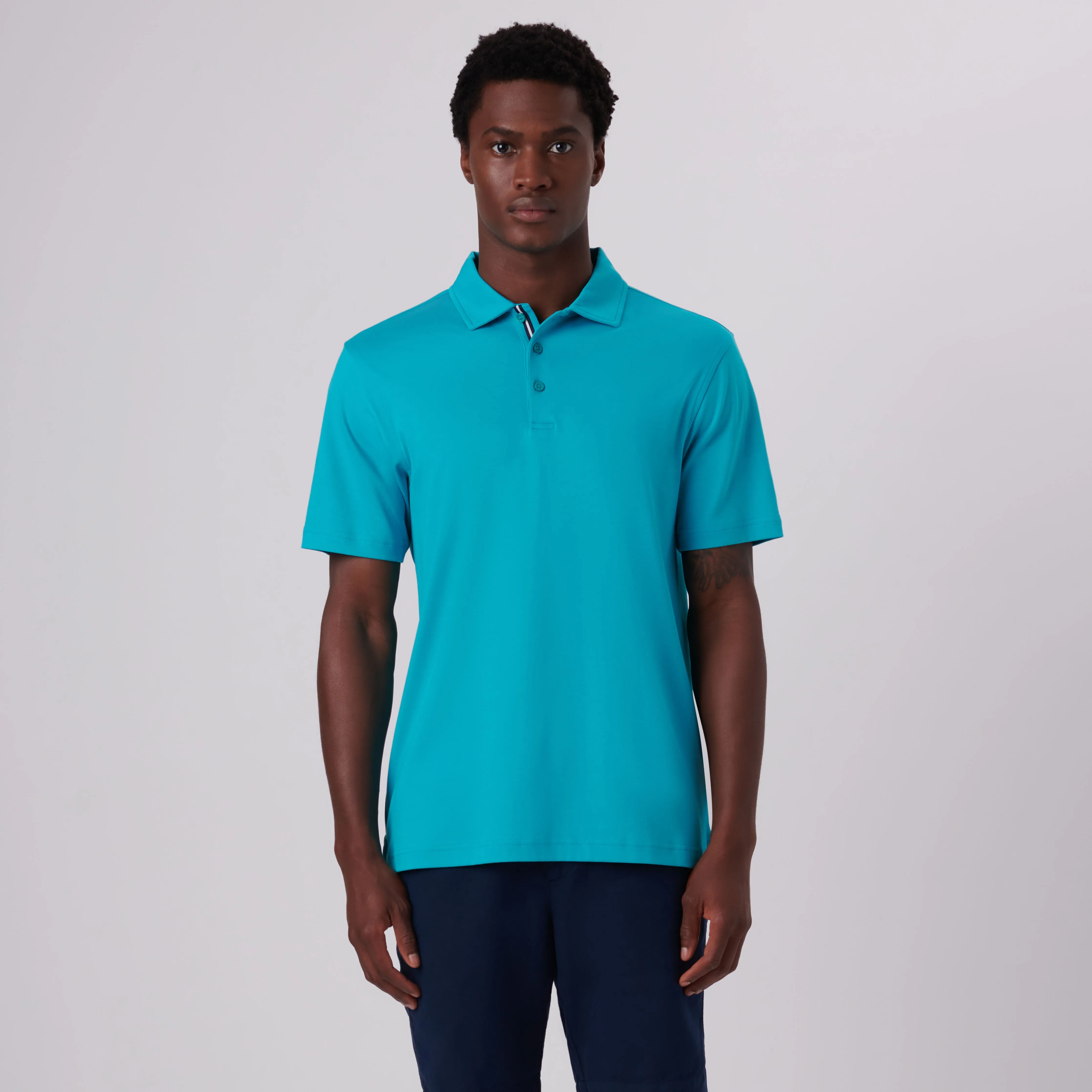 Solid Polo Shirt sold by Bugatchi product image thumbnail 2