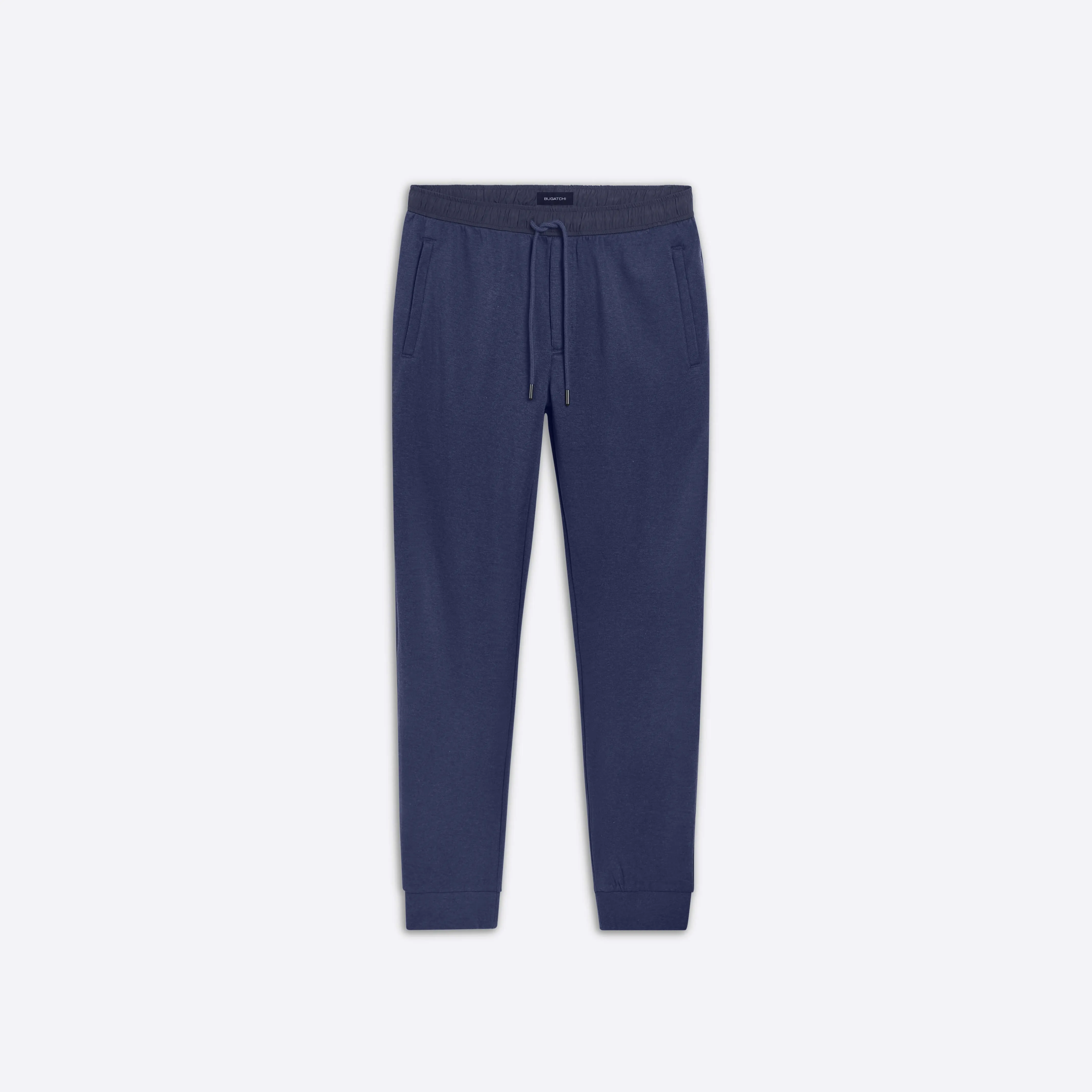 Comfort Solid Heather Drawstring Pant sold by Bugatchi
