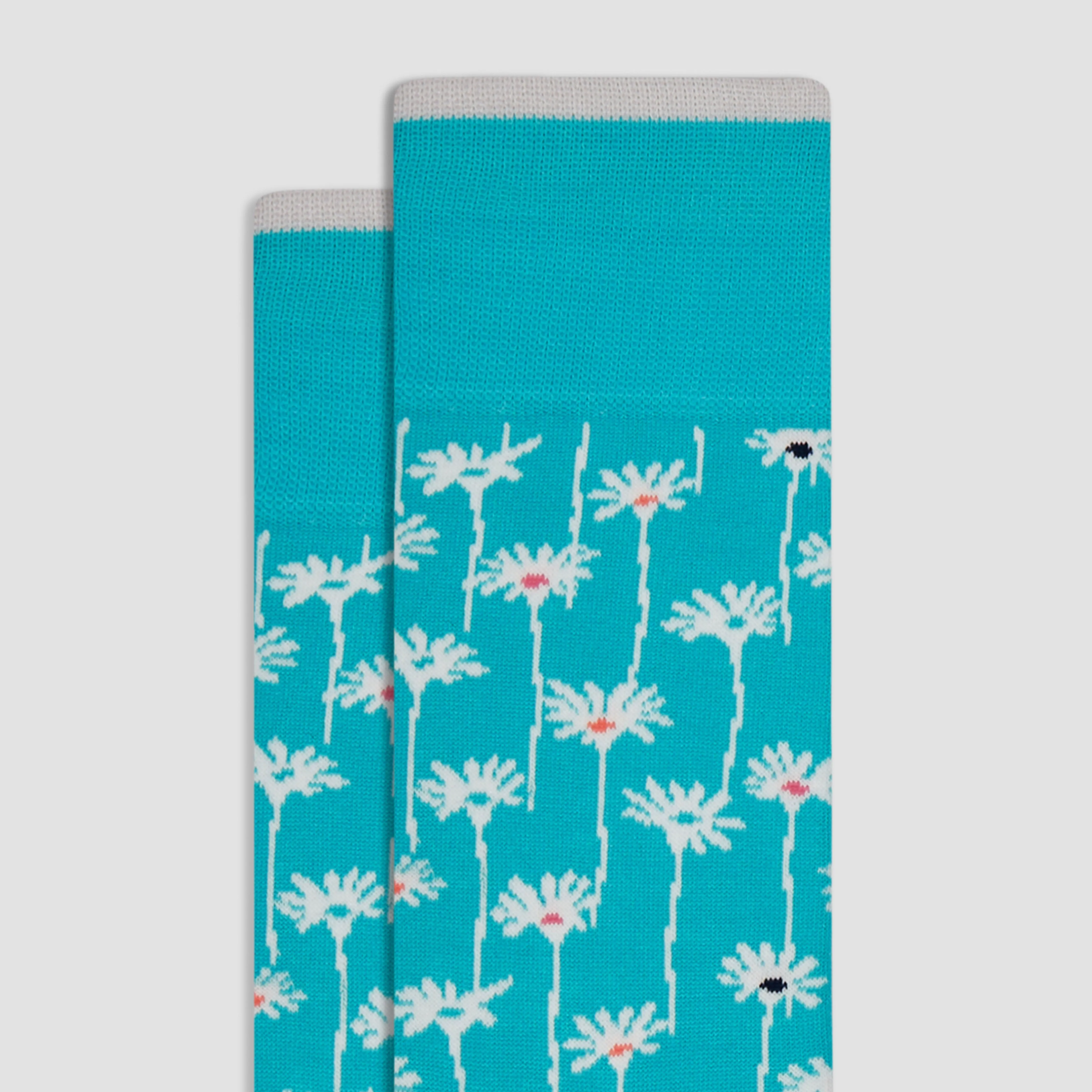 Floral Mid-Calf Socks sold by Bugatchi product image thumbnail 2