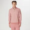Mini Cable Quarter Zip Pullover sold by Bugatchi