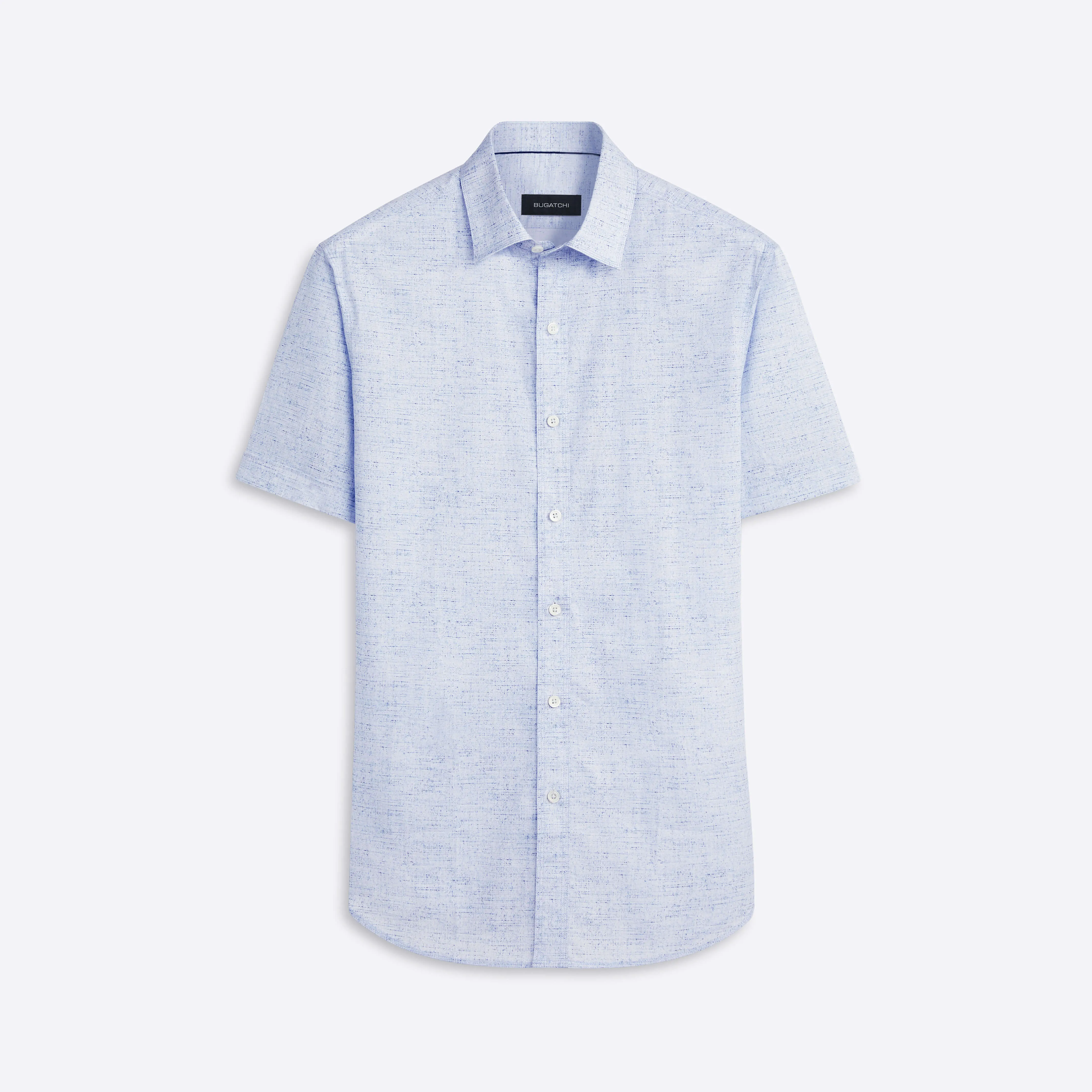 ORSON Speckled Print Short Sleeve Shirt sold by Bugatchi