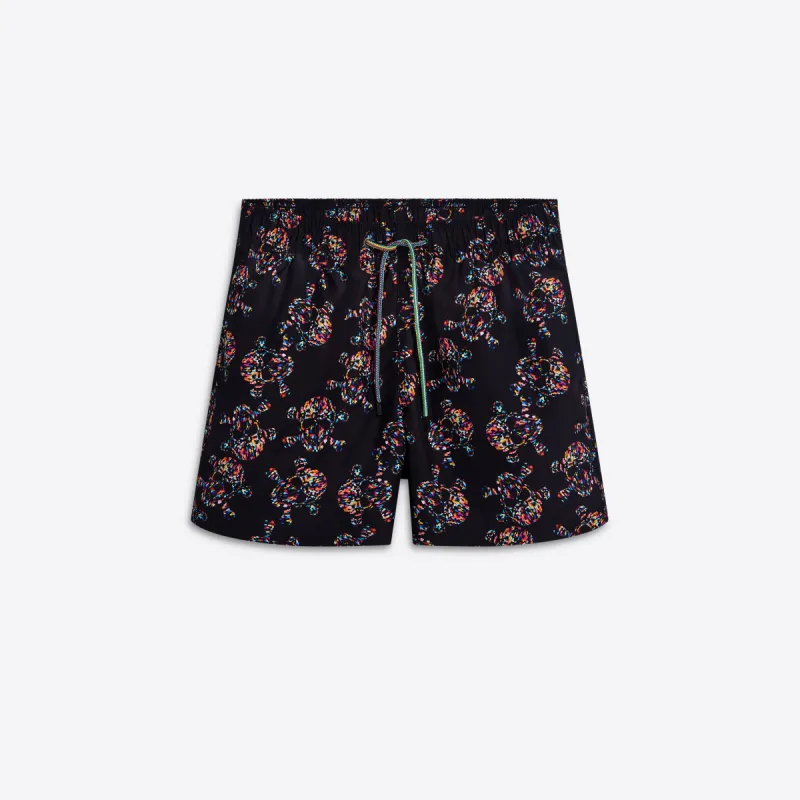 ARCHER Skull Print Swim Trunks sold by Bugatchi