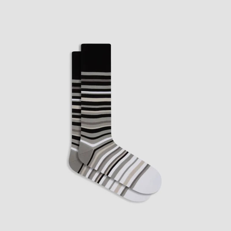 Striped Mid-Calf Socks sold by Bugatchi