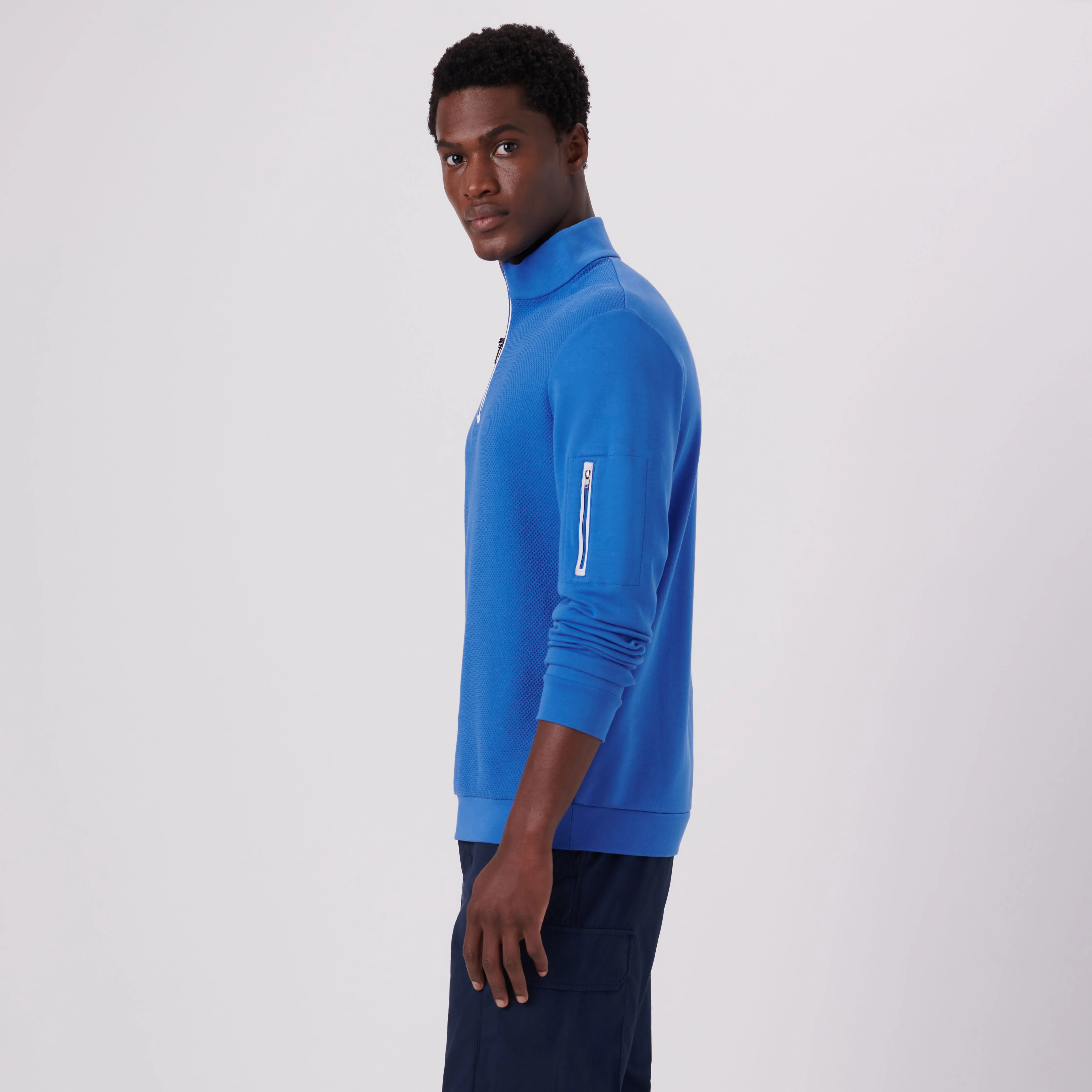 Beehive Quarter-Zip Pullover sold by Bugatchi product image thumbnail 3