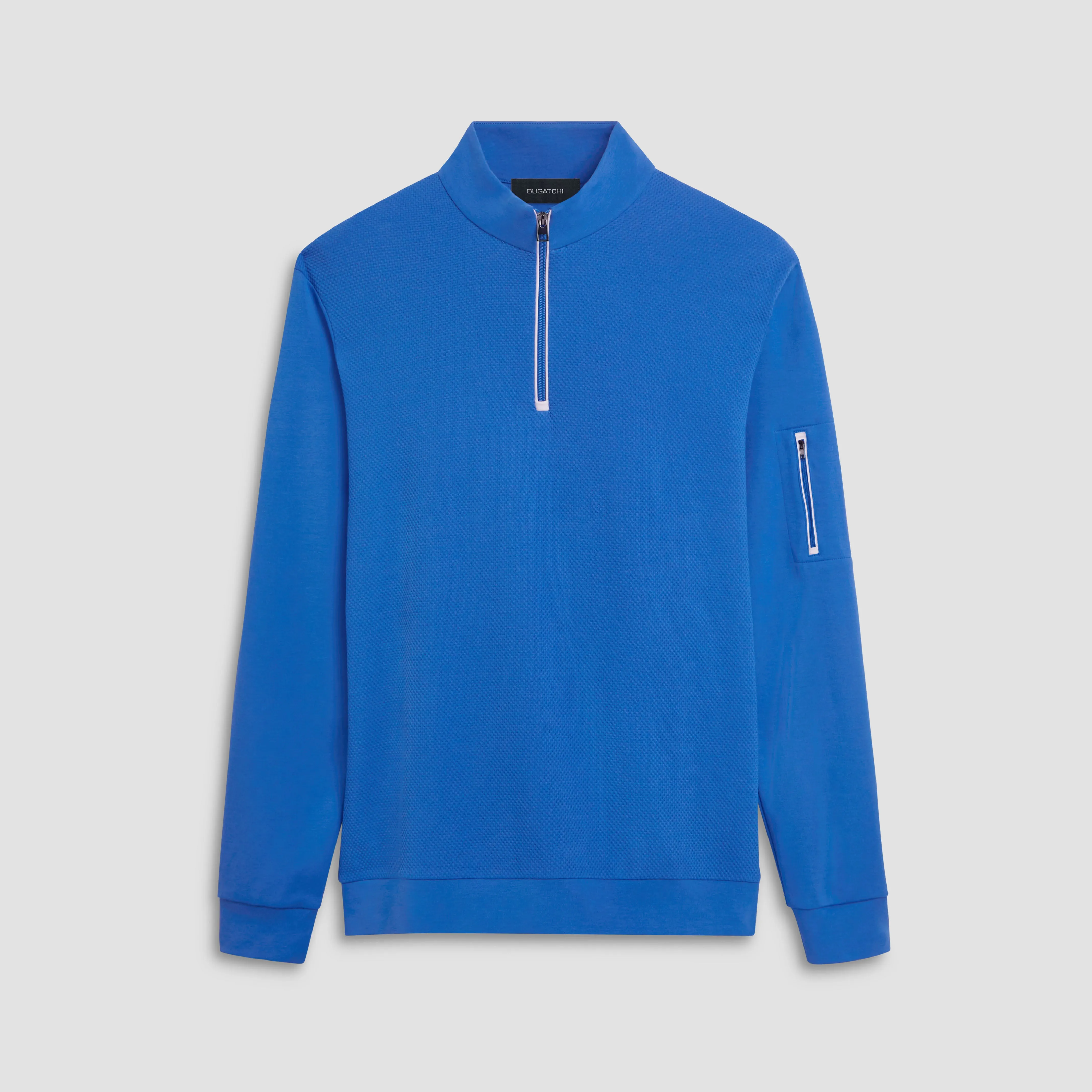 Beehive Quarter-Zip Pullover sold by Bugatchi
