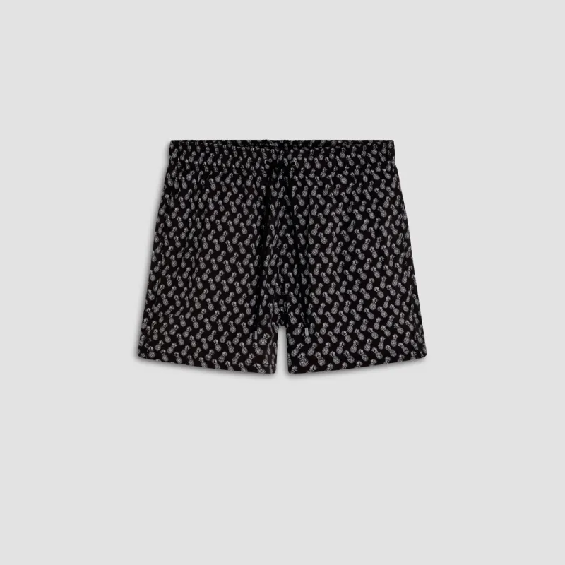 Archer Pineapples Swim Trunks sold by Bugatchi