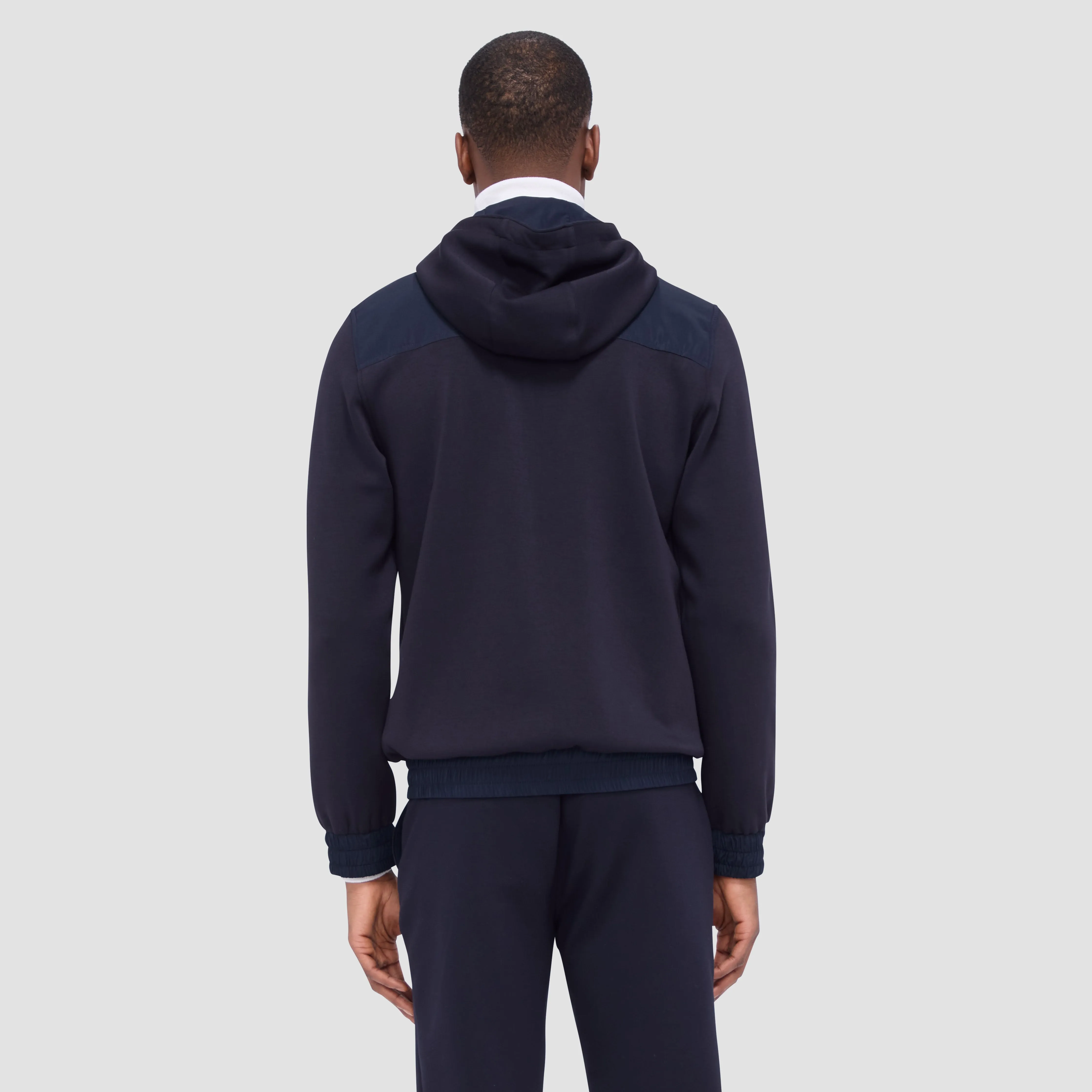 Soft Touch Performance Zip-Up Jacket With Hood sold by Bugatchi product image thumbnail 4