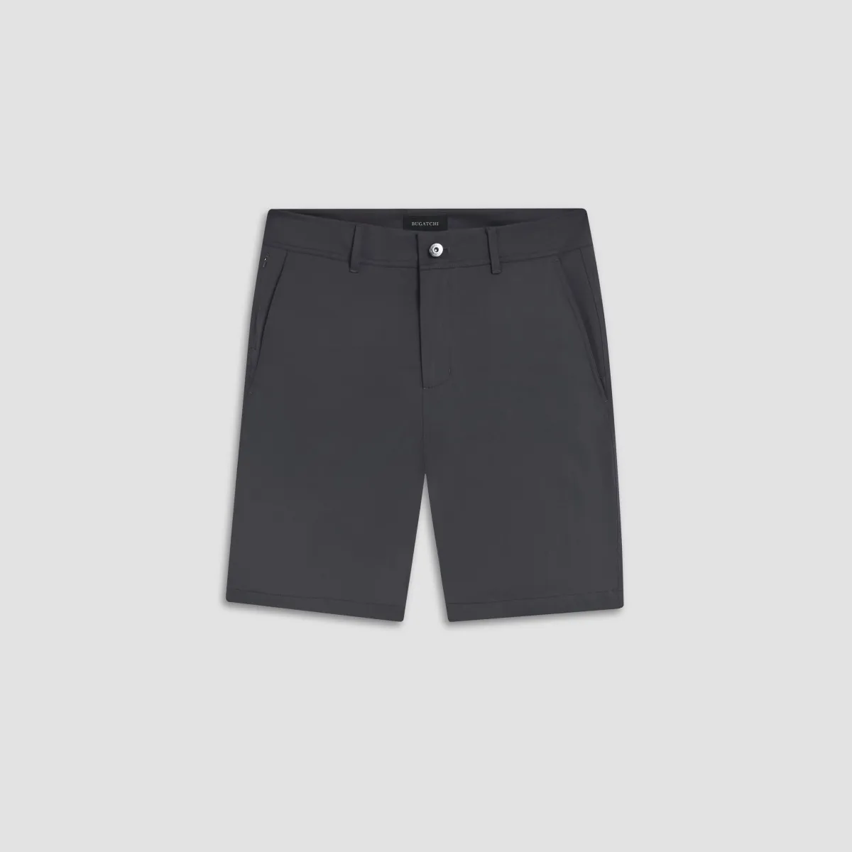 Solid Bermuda Short sold by Bugatchi