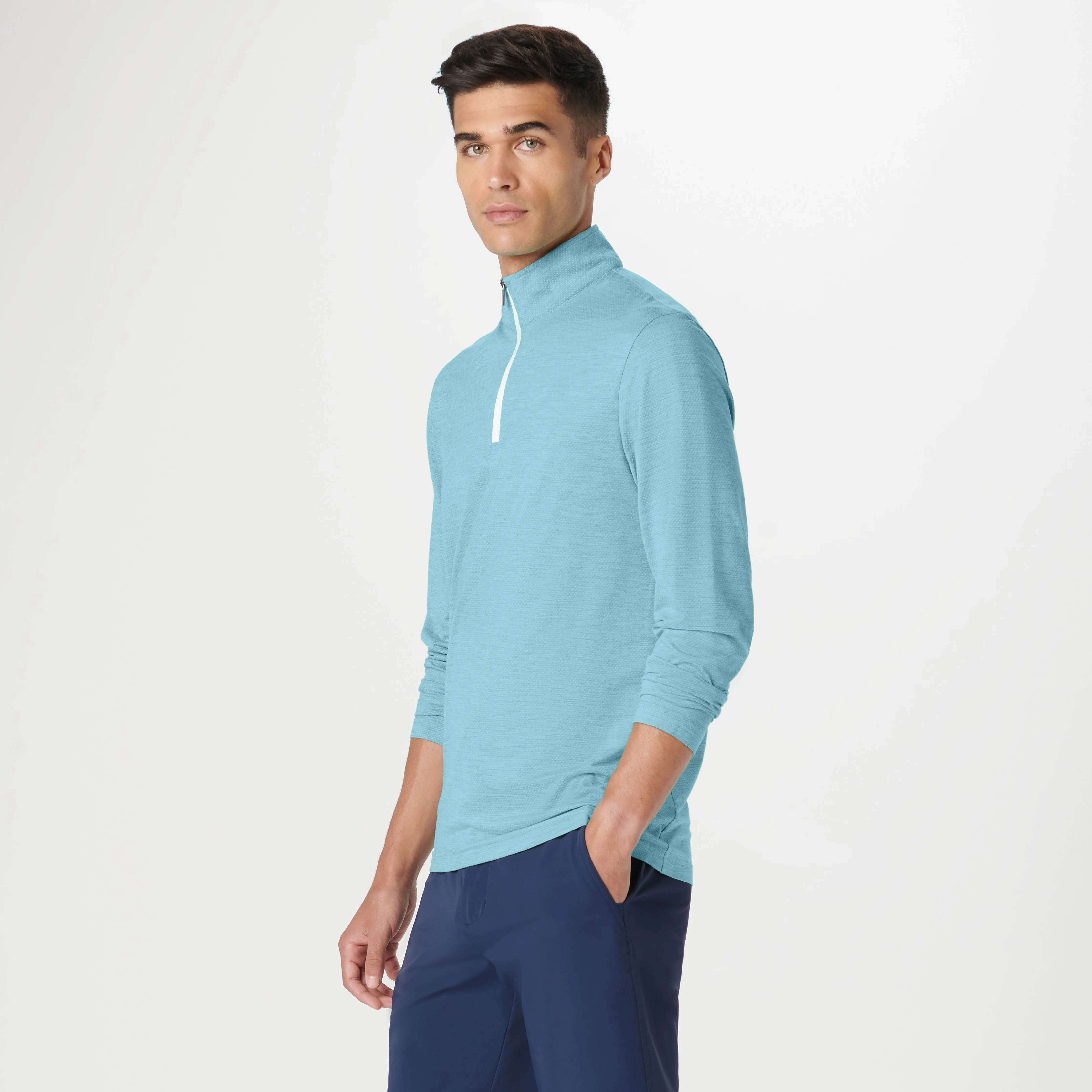 UV50 Performance Pullover sold by Bugatchi product image thumbnail 3