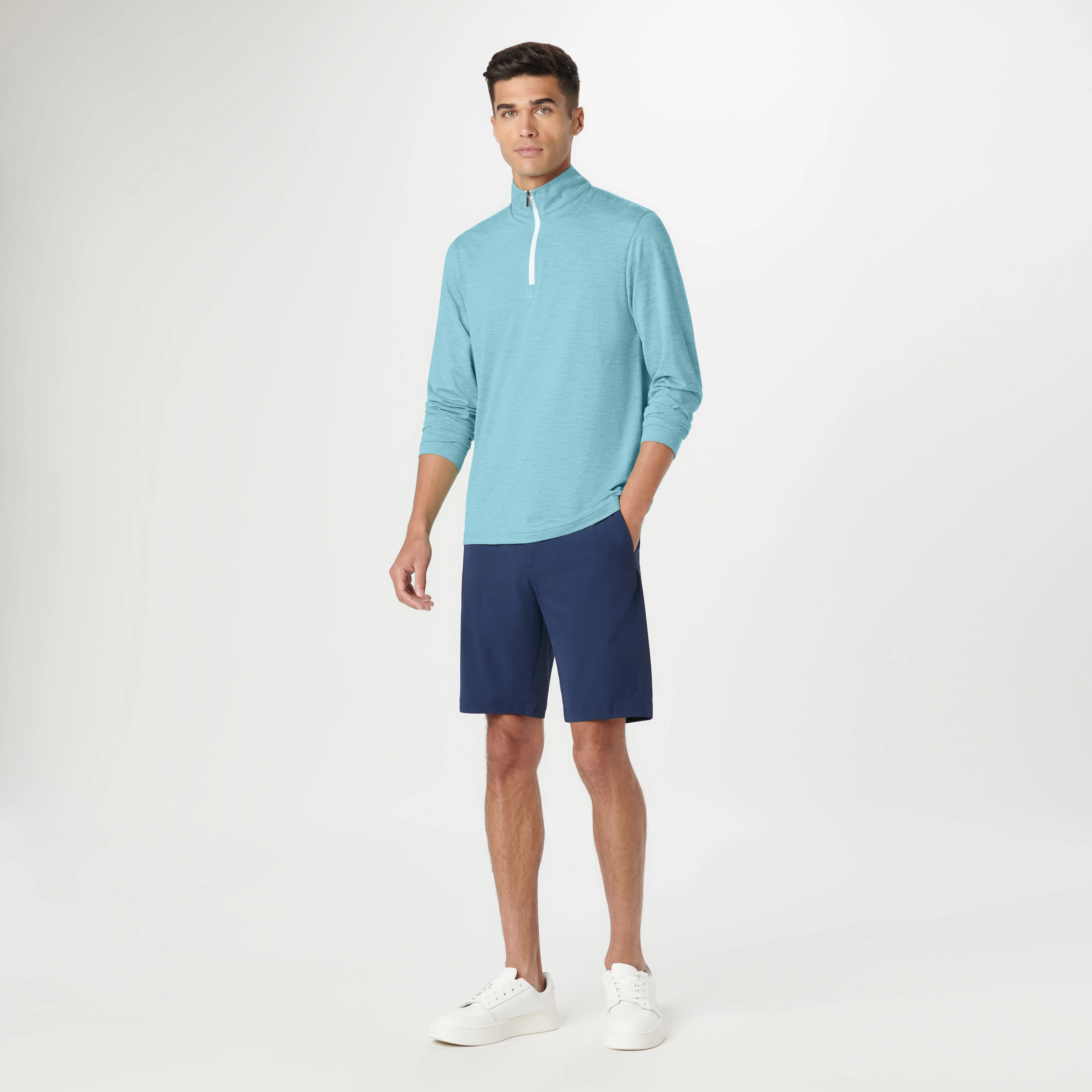 UV50 Performance Pullover sold by Bugatchi product image thumbnail 5