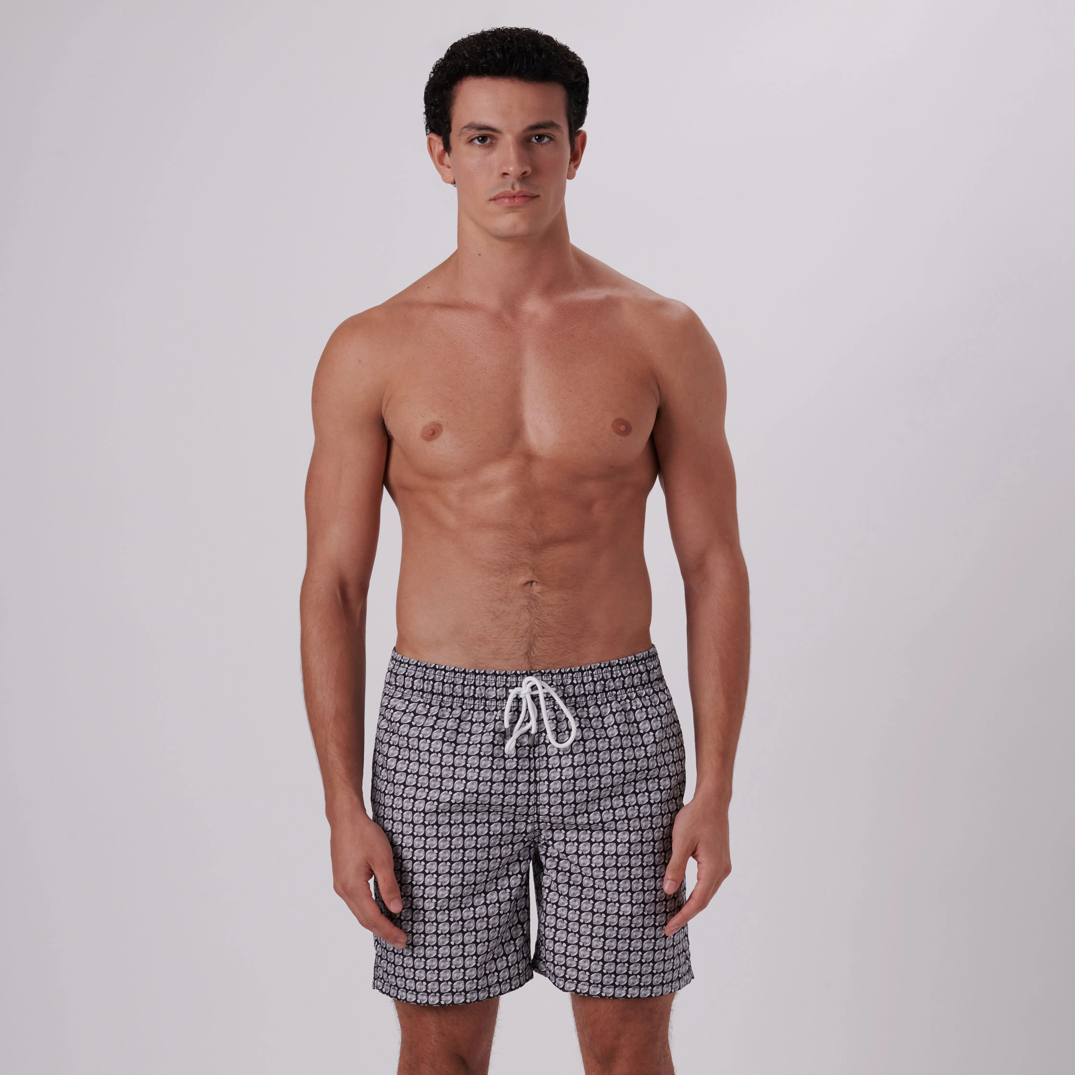 Cosmo Fish Swim Trunks sold by Bugatchi product image thumbnail 3