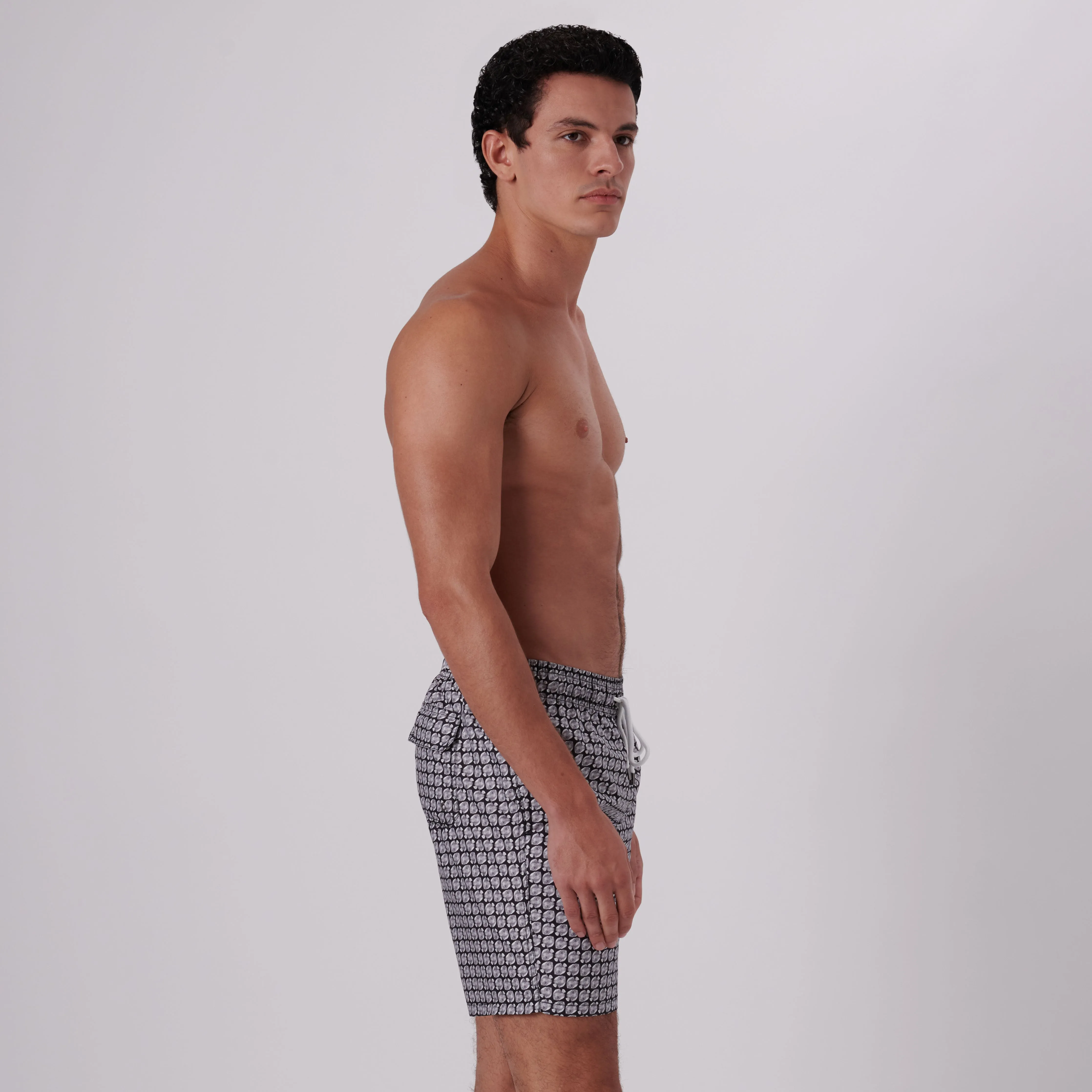 Cosmo Fish Swim Trunks sold by Bugatchi product image thumbnail 4