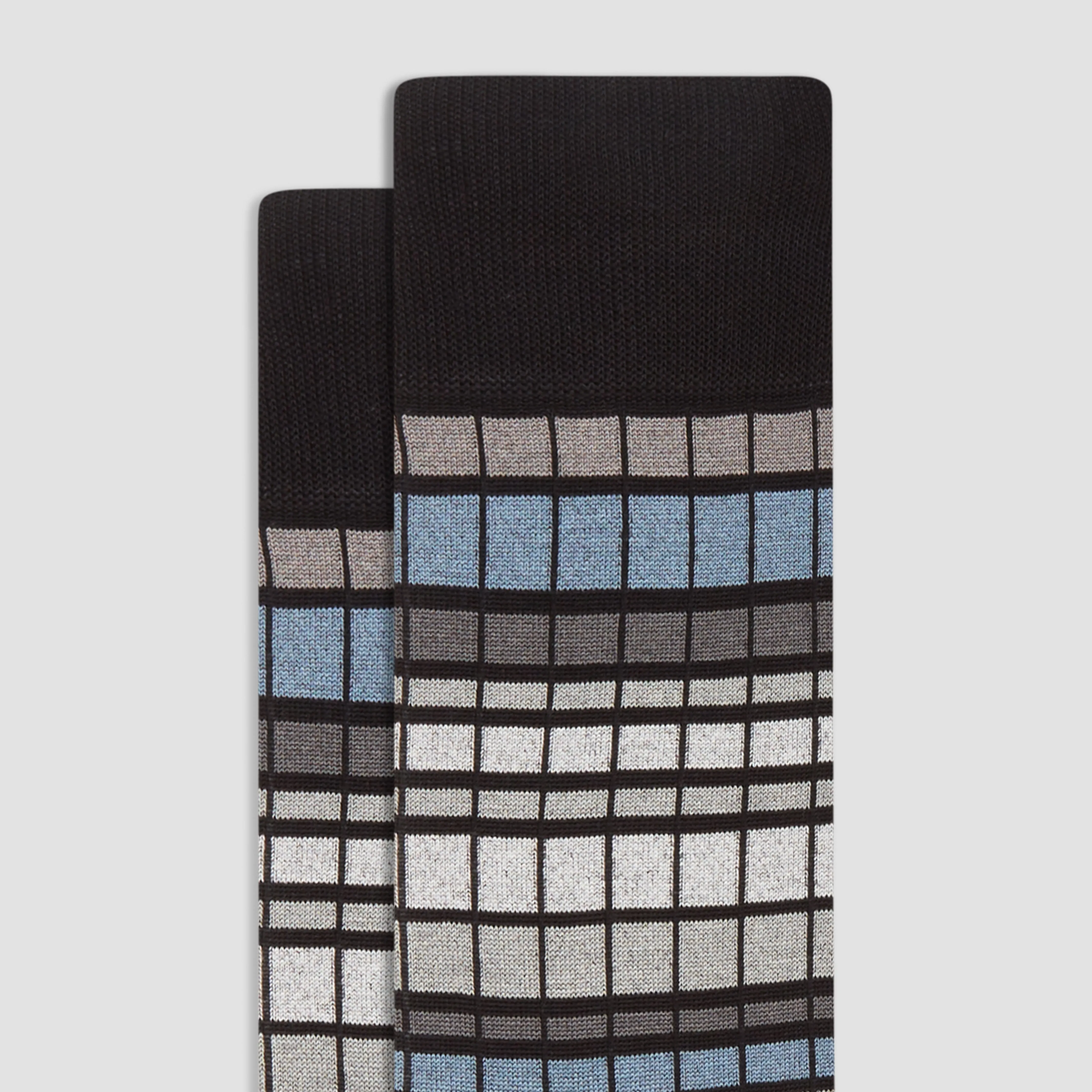 Checkered Mid-Calf Socks sold by Bugatchi product image thumbnail 2