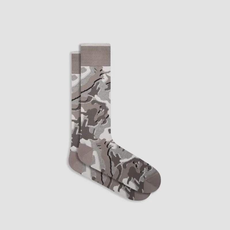 Camouflage Mid-Calf Socks sold by Bugatchi