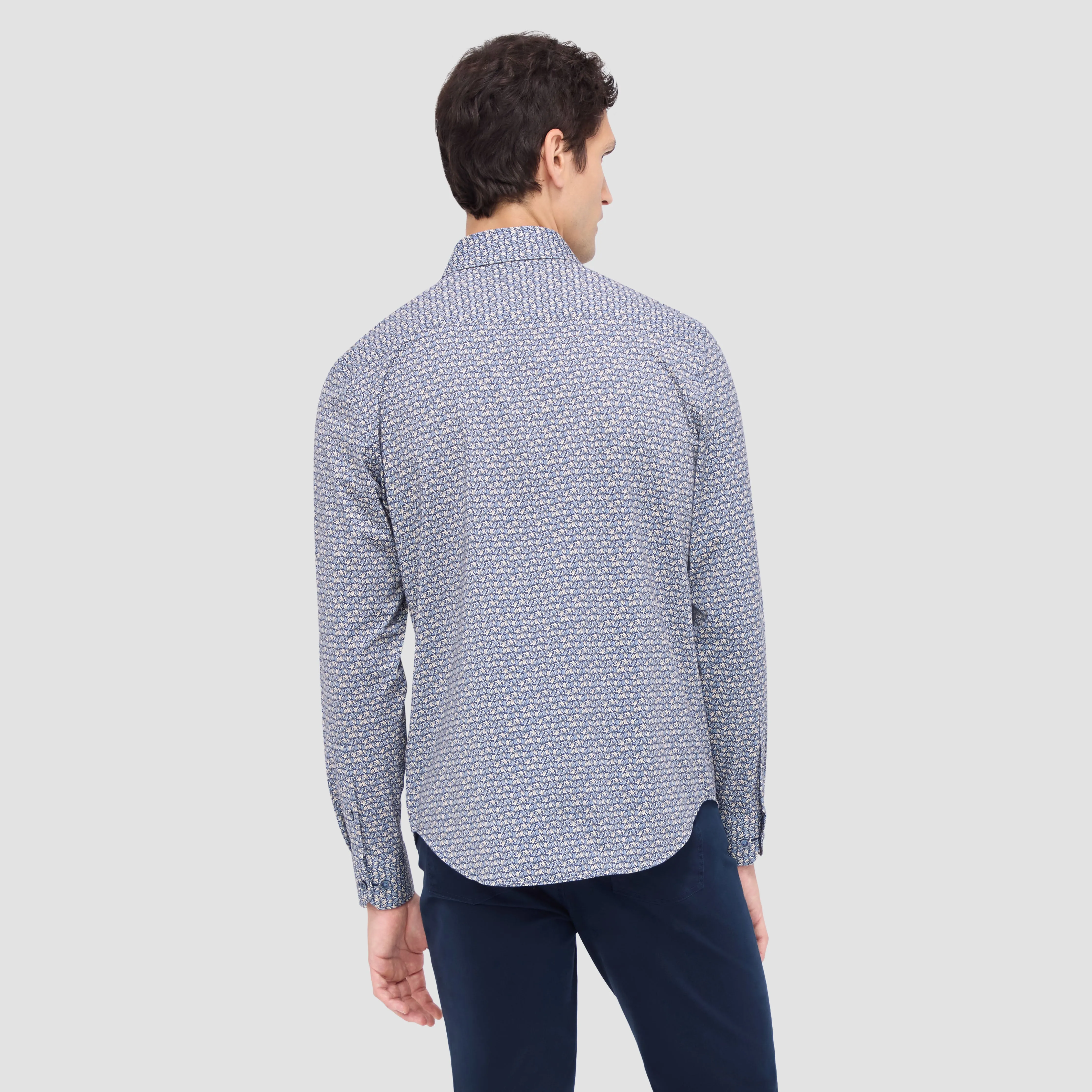 James Abstract OoohCotton Shirt sold by Bugatchi product image thumbnail 4