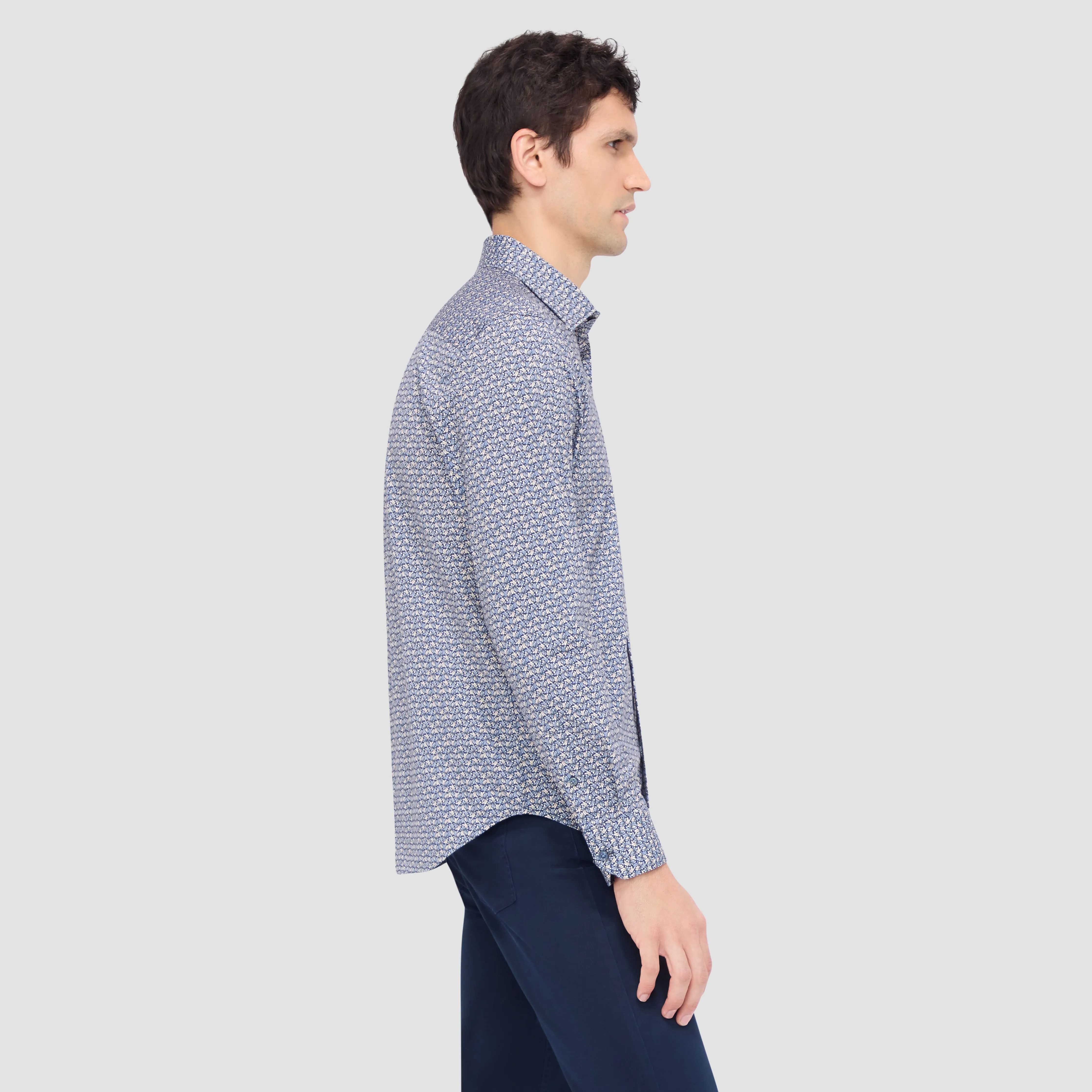 James Abstract OoohCotton Shirt sold by Bugatchi product image thumbnail 3