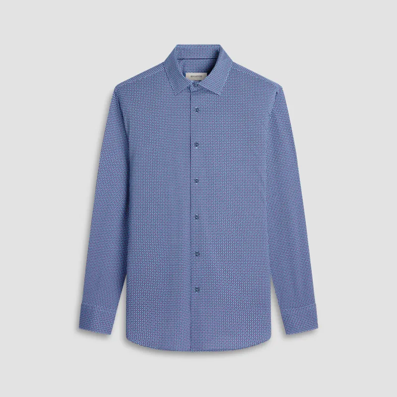 James Geometric OoohCotton Shirt sold by Bugatchi