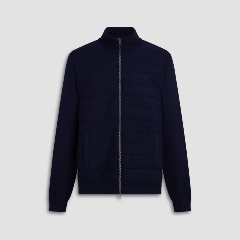 Solid Sweater Jacket sold by Bugatchi