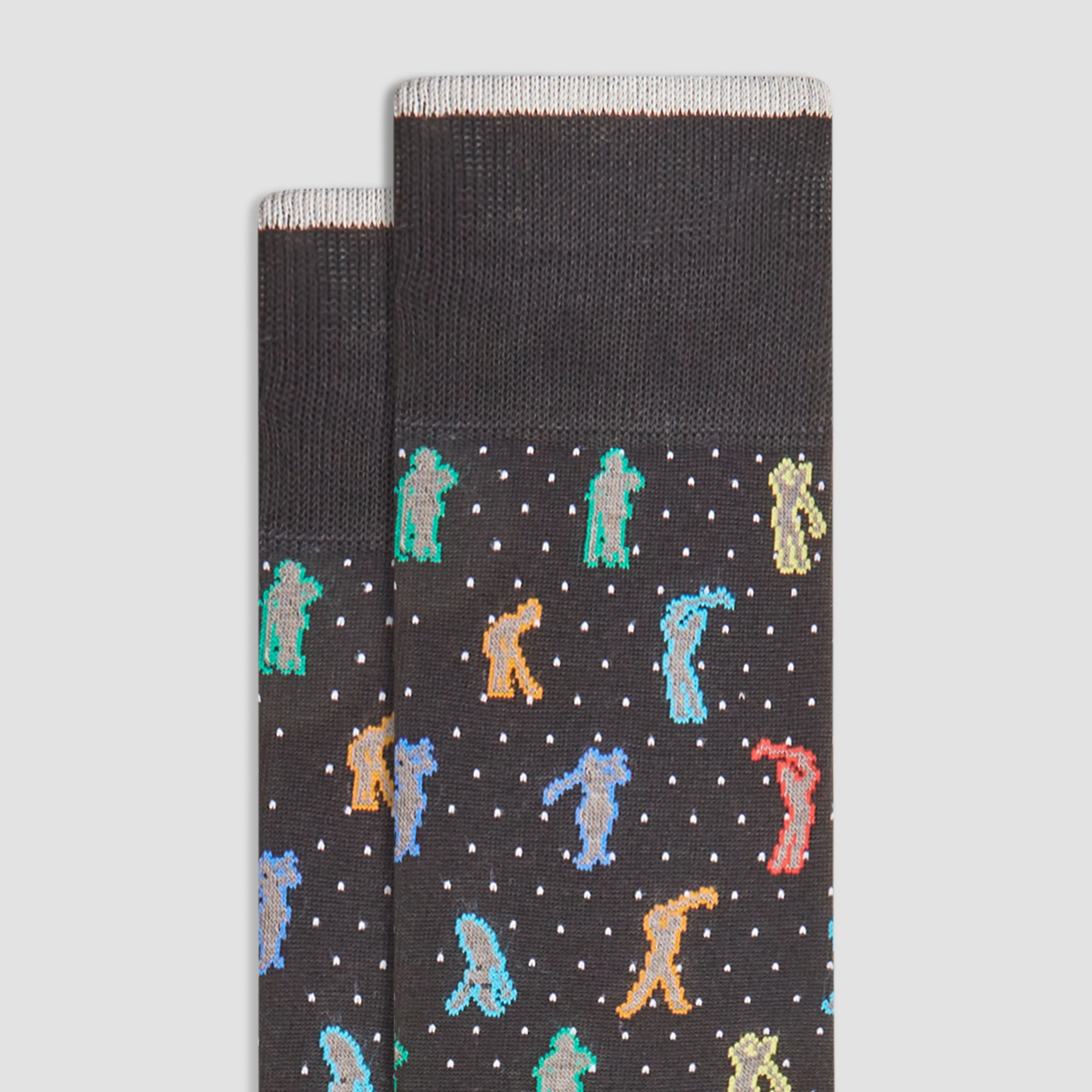 Golfer Mid-Calf Socks sold by Bugatchi product image thumbnail 2