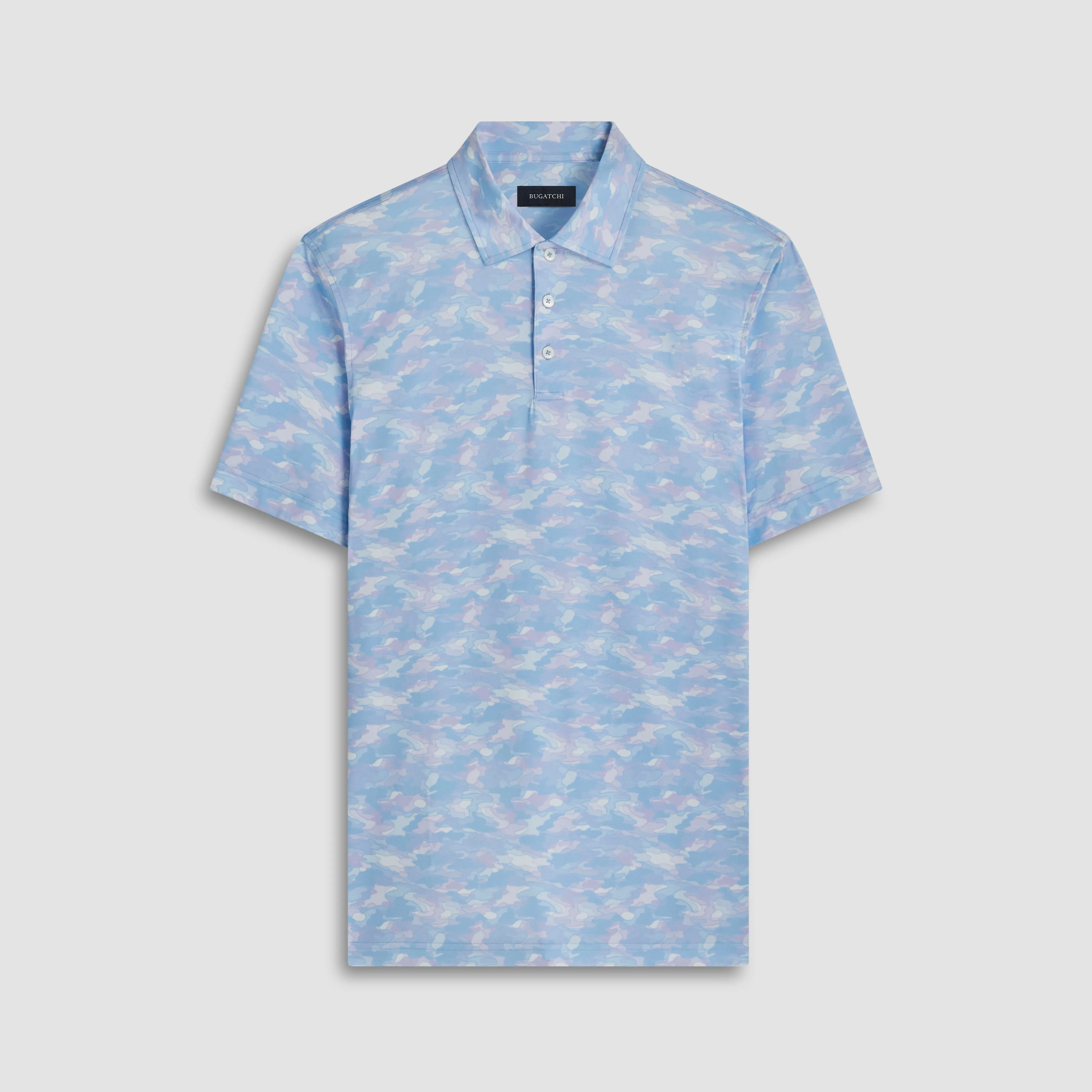 Victor Abstract OoohCotton Polo sold by Bugatchi