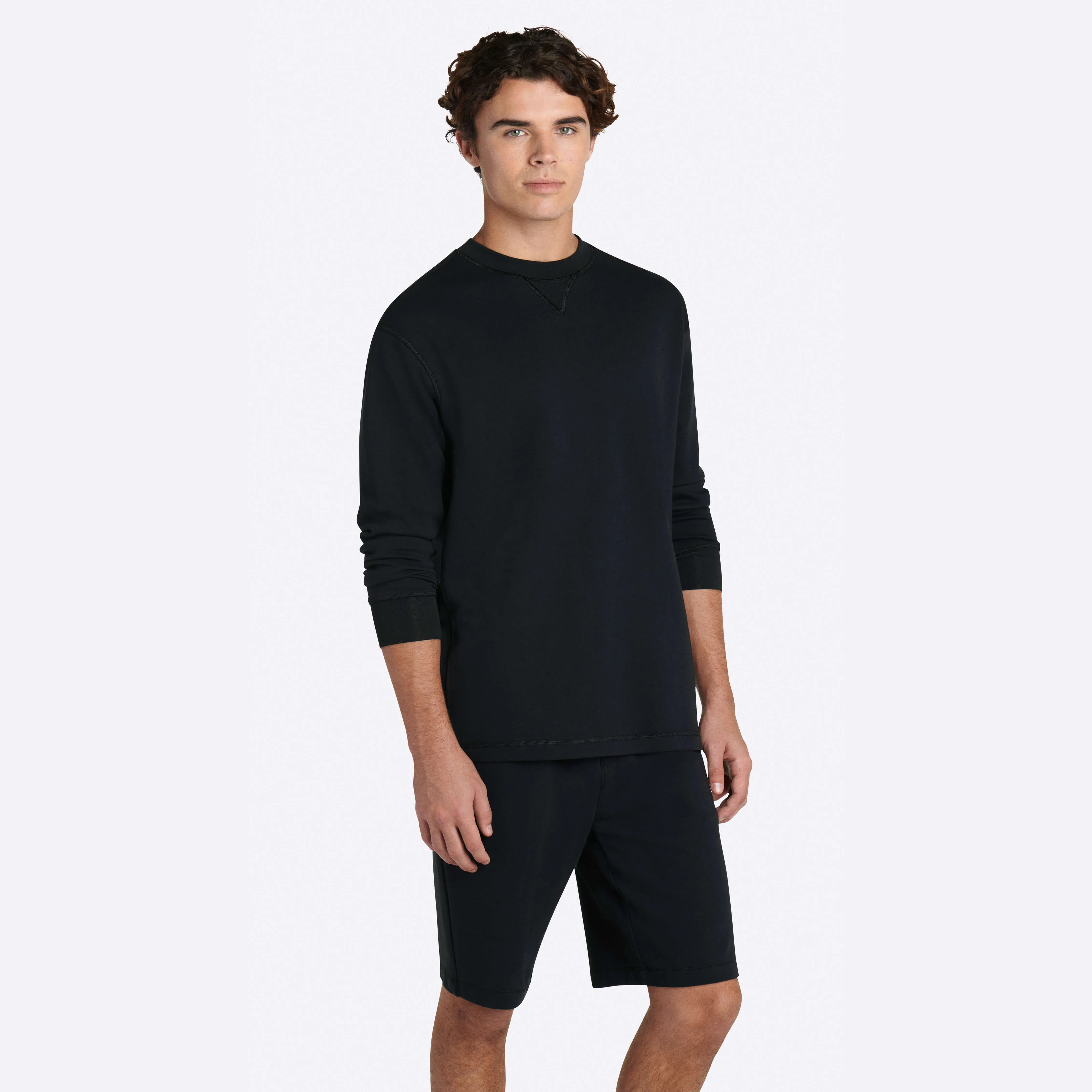 COMFORT Solid Crew Neck sold by Bugatchi product image thumbnail 3