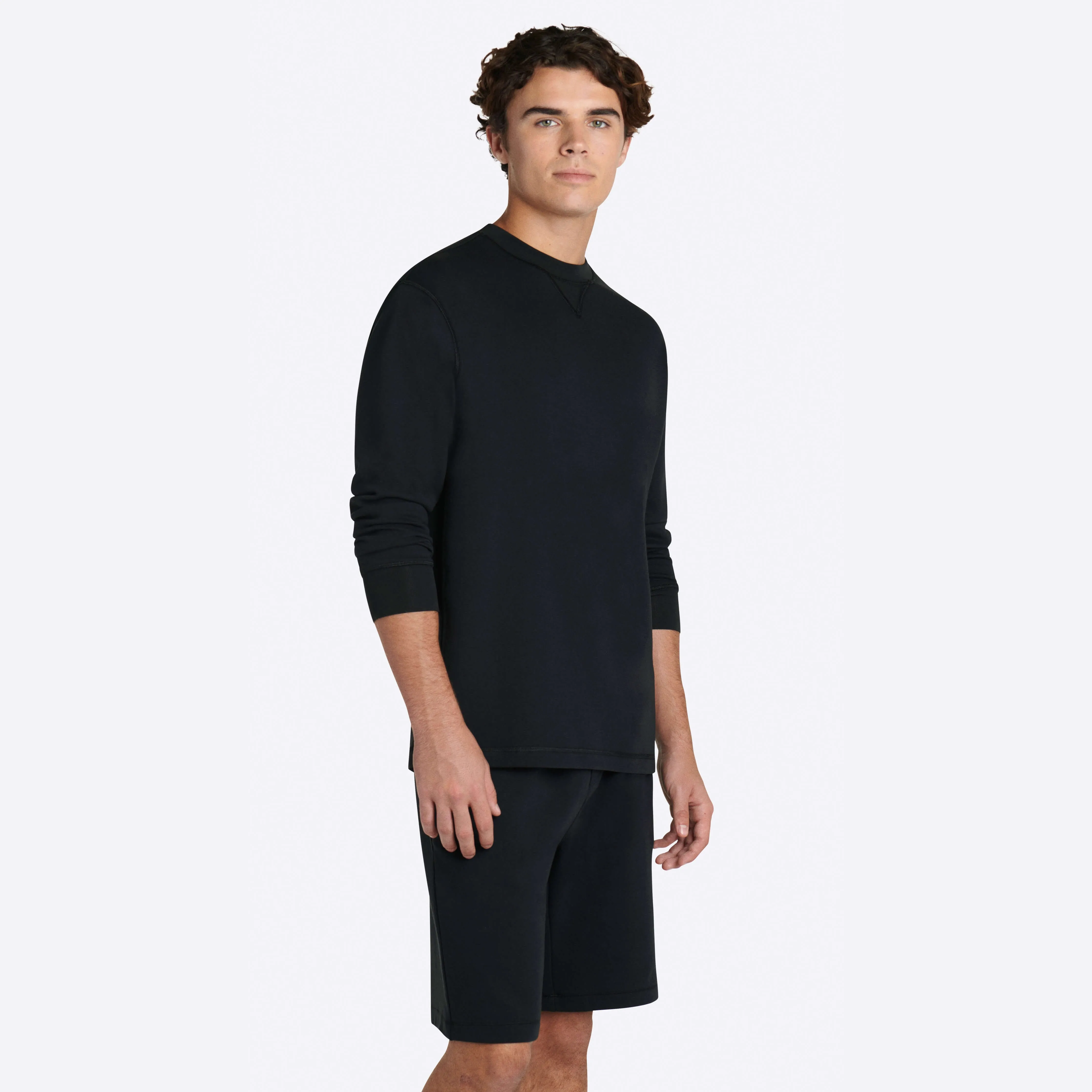 COMFORT Solid Crew Neck sold by Bugatchi product image thumbnail 2