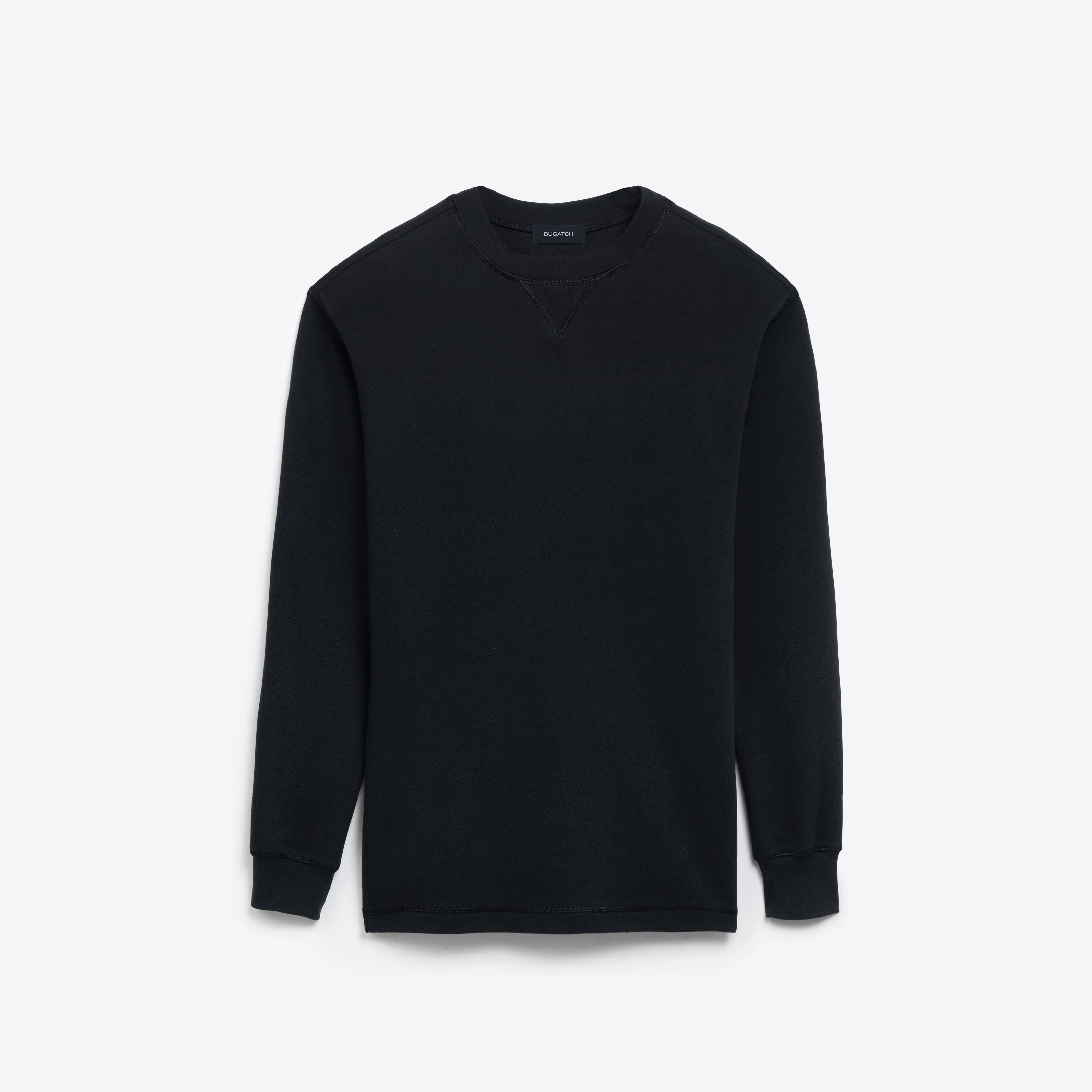 COMFORT Solid Crew Neck sold by Bugatchi