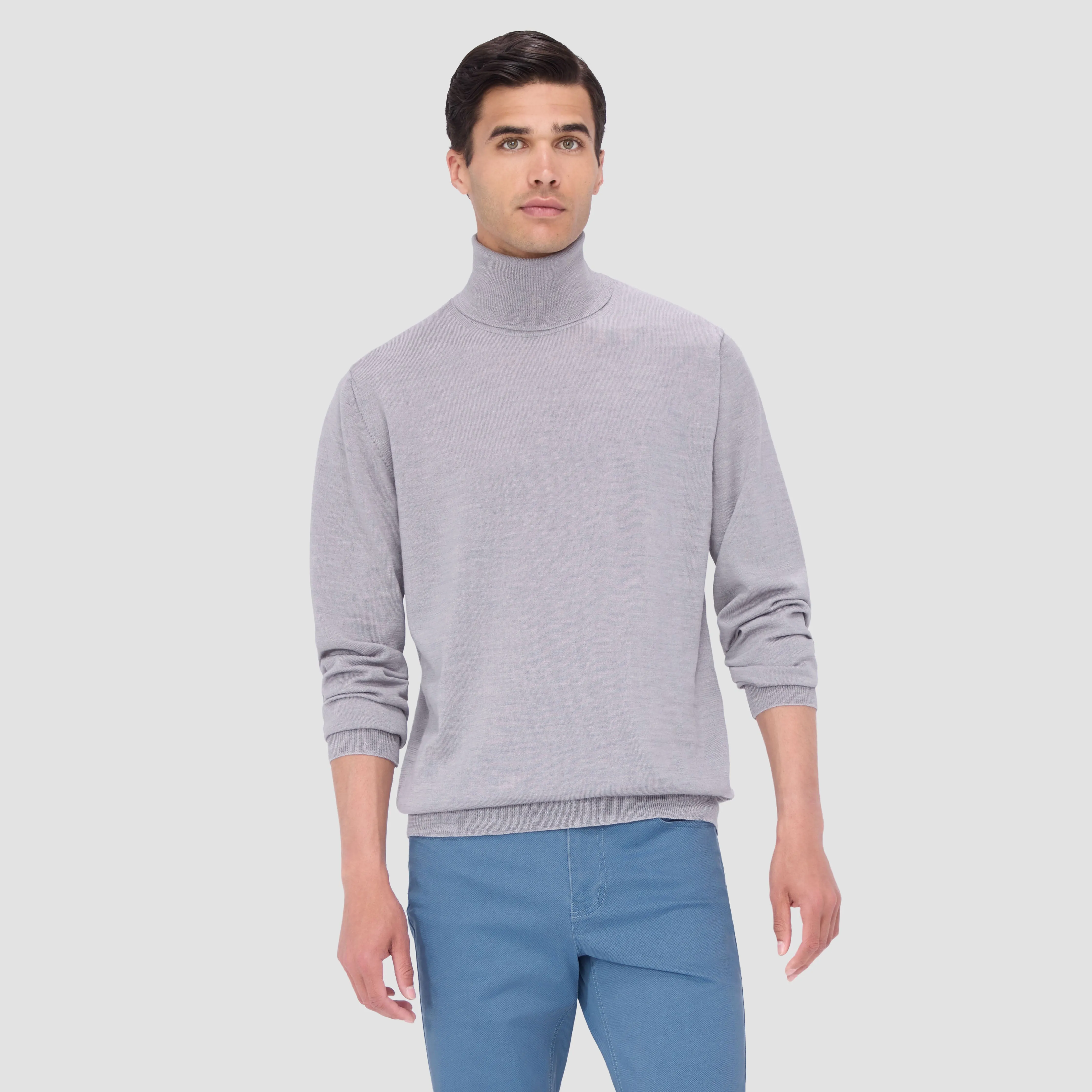 Sawyer Turtleneck Super Merino Sweater sold by Bugatchi product image thumbnail 2