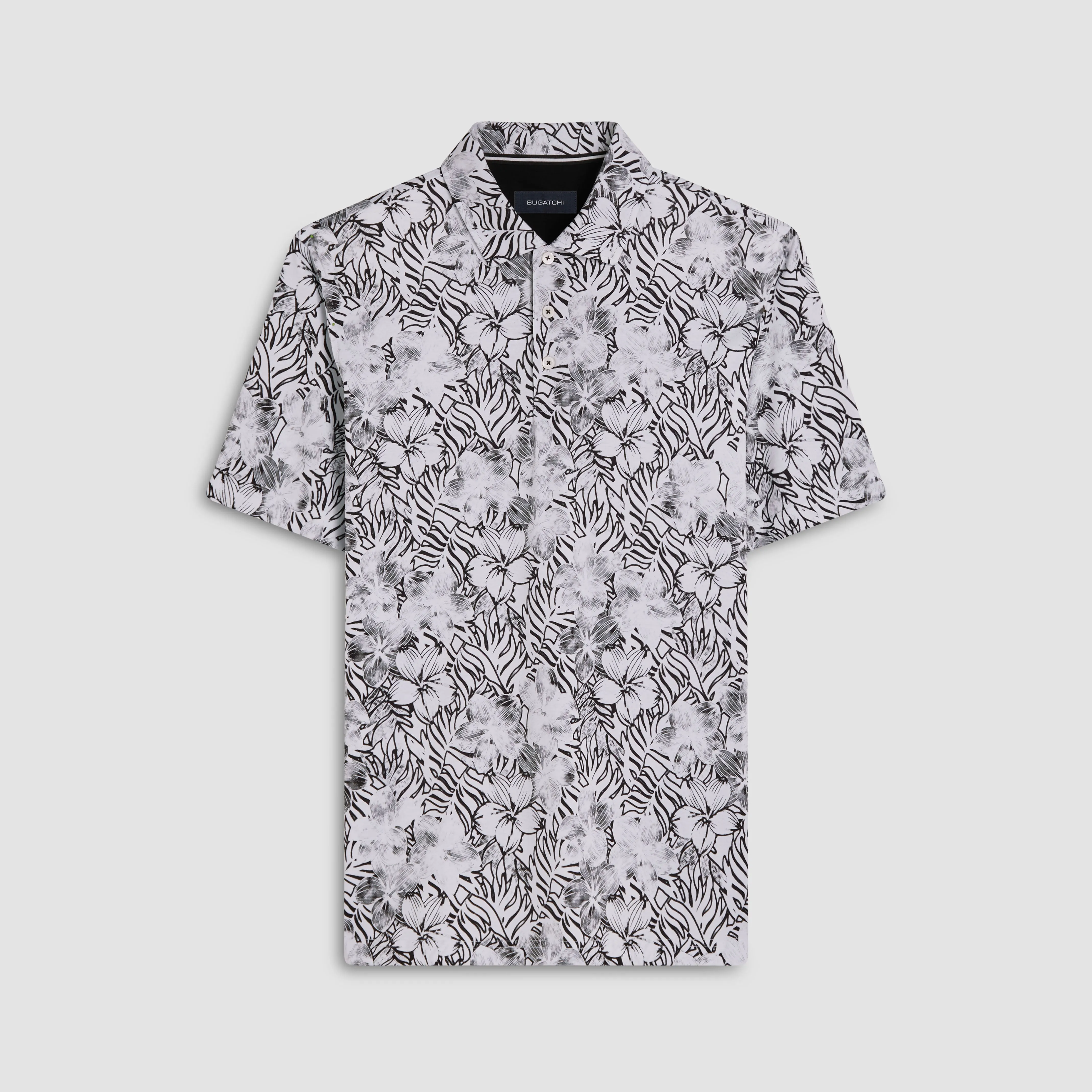 Hendrix Floral Polo Shirt sold by Bugatchi