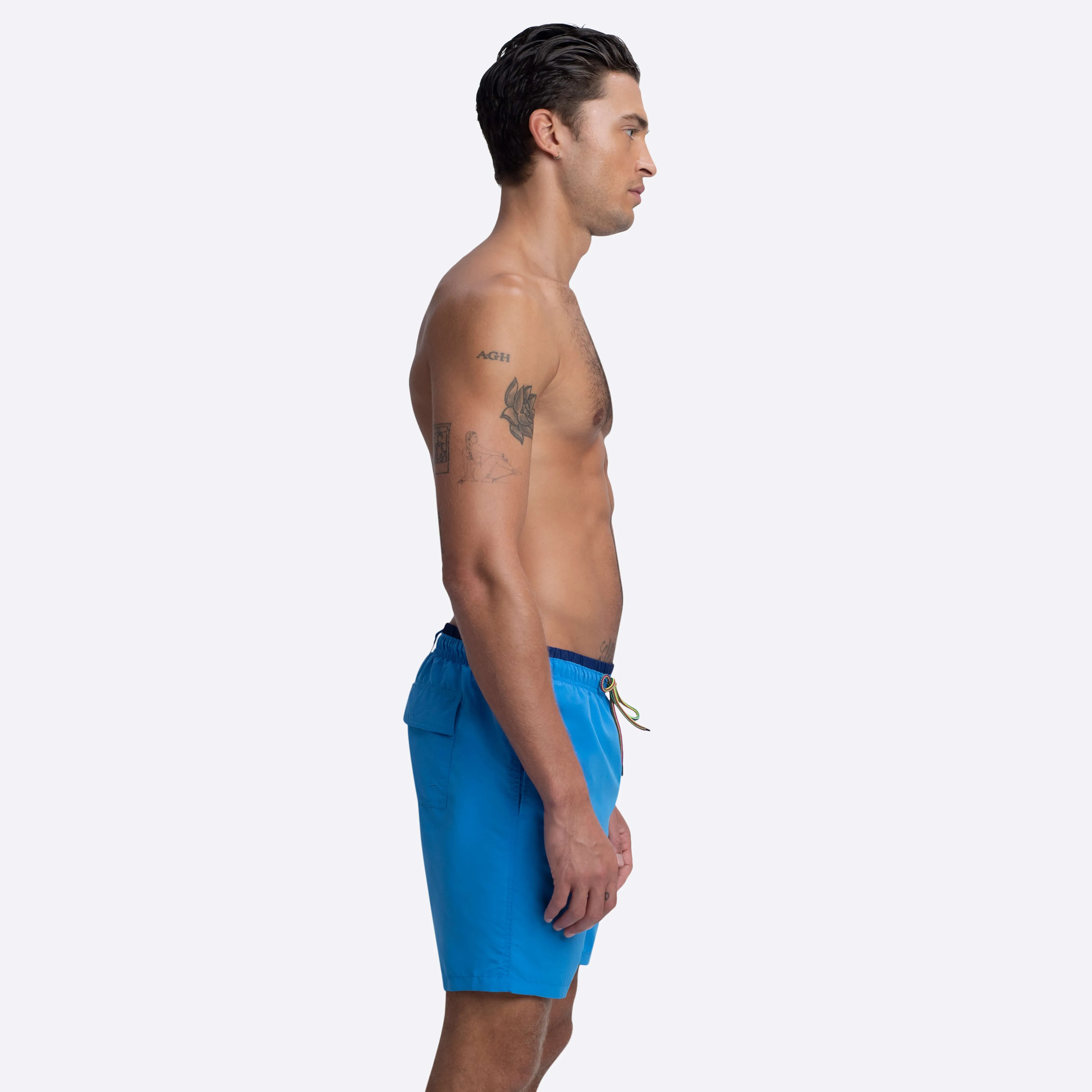 QUINN Solid Swim Trunks sold by Bugatchi product image thumbnail 3