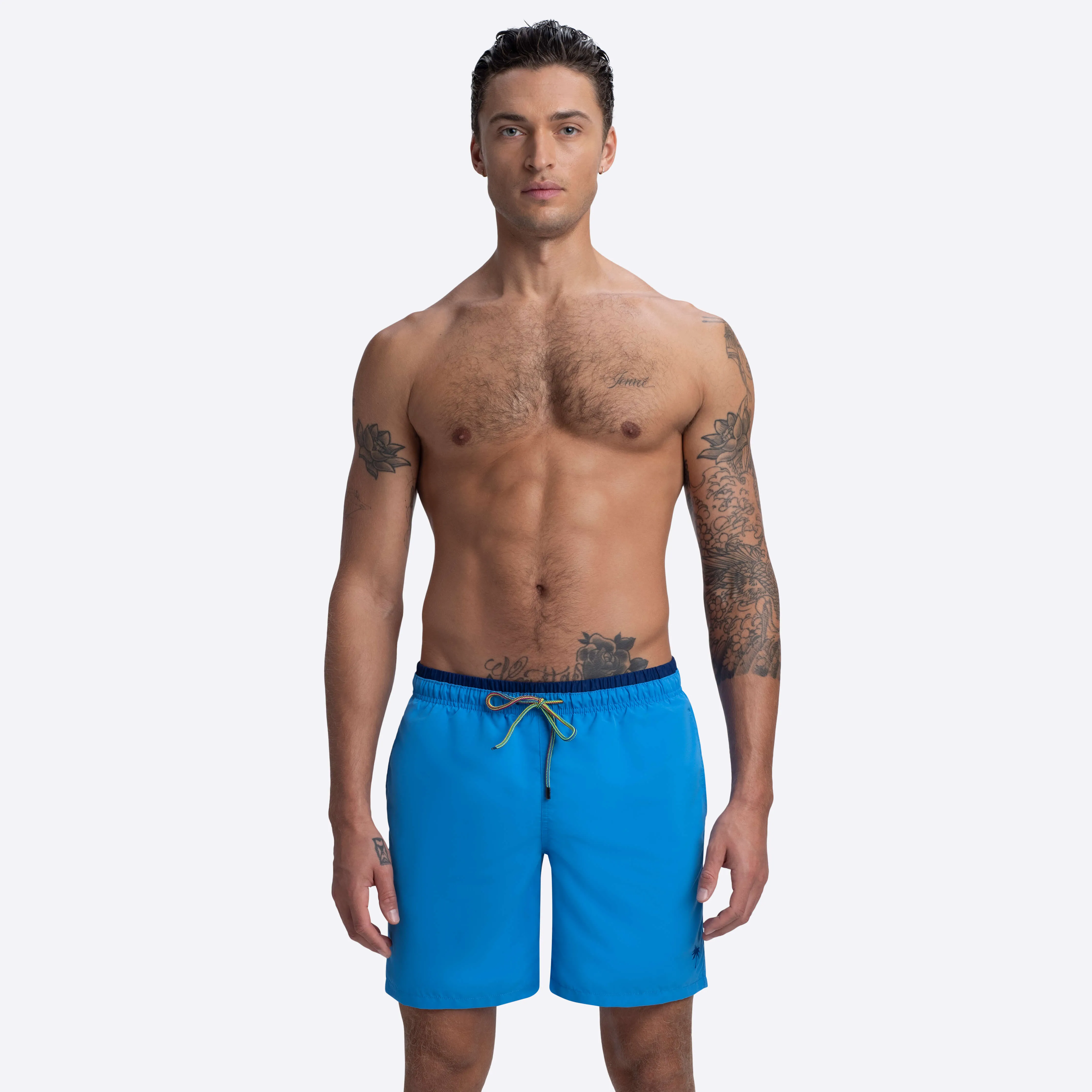 QUINN Solid Swim Trunks sold by Bugatchi product image thumbnail 2