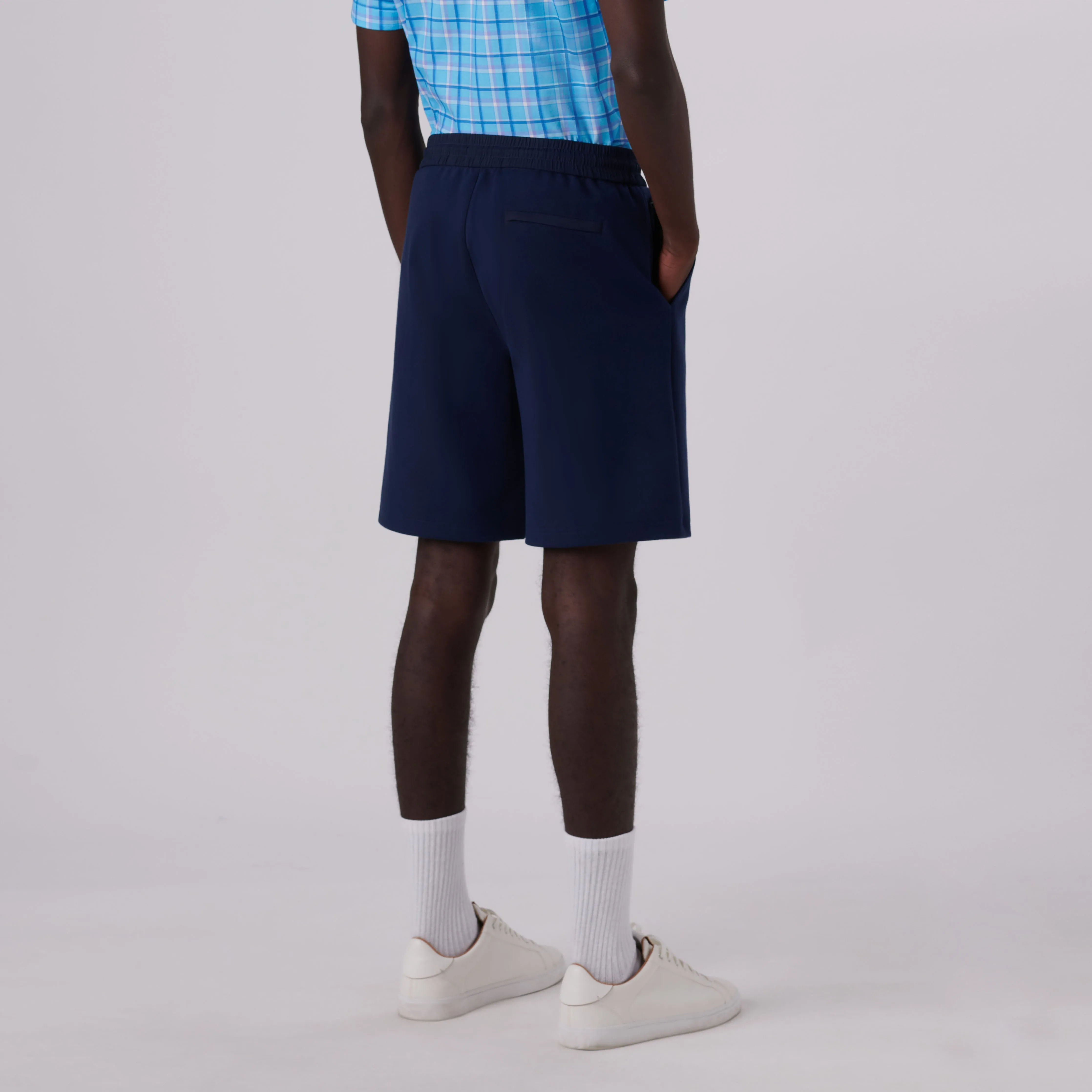 Flat Front Knit Bermuda Shorts sold by Bugatchi product image thumbnail 4