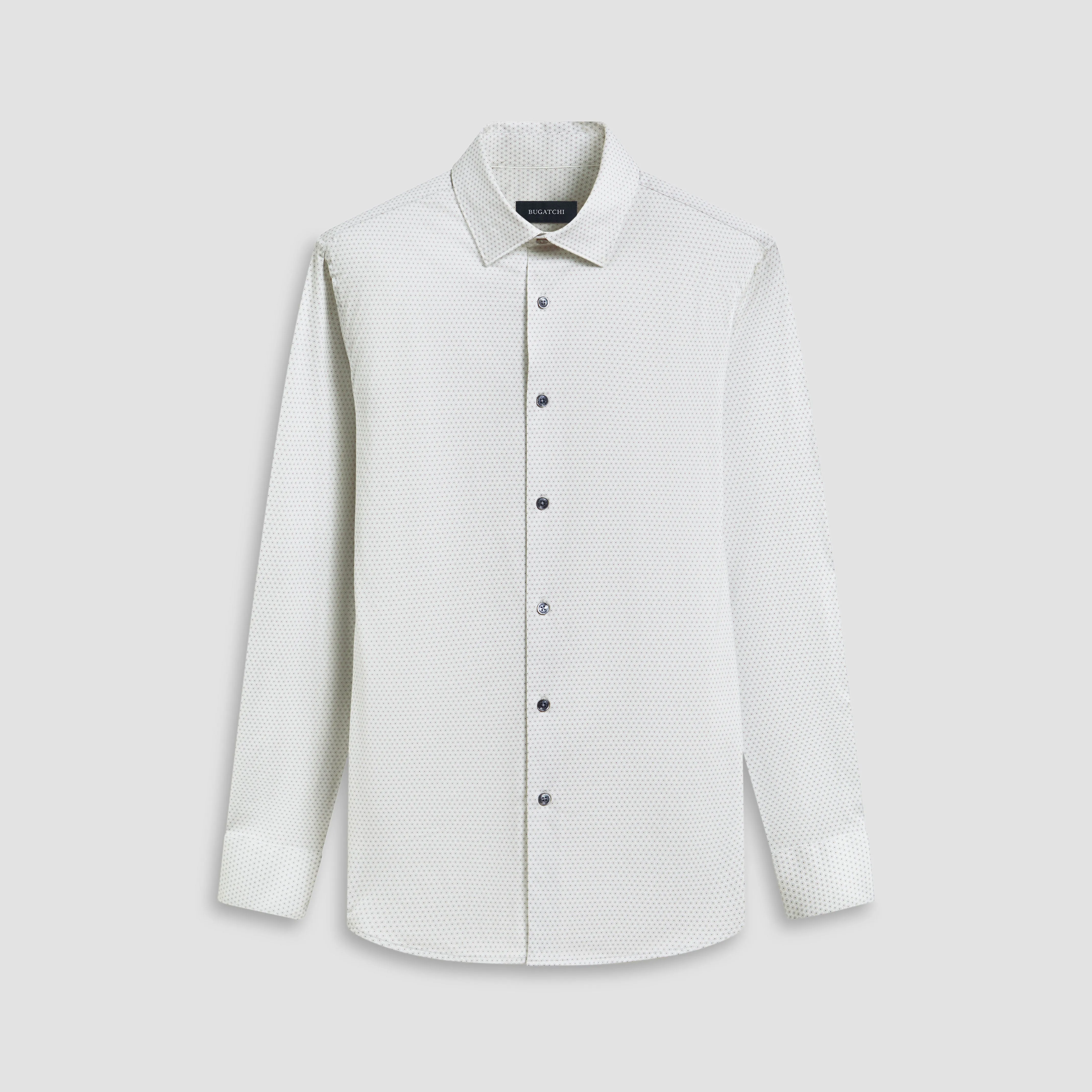 James Geometric OoohCotton Shirt sold by Bugatchi