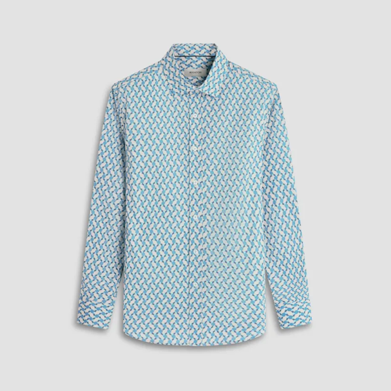 Julian Geometric Shirt sold by Bugatchi